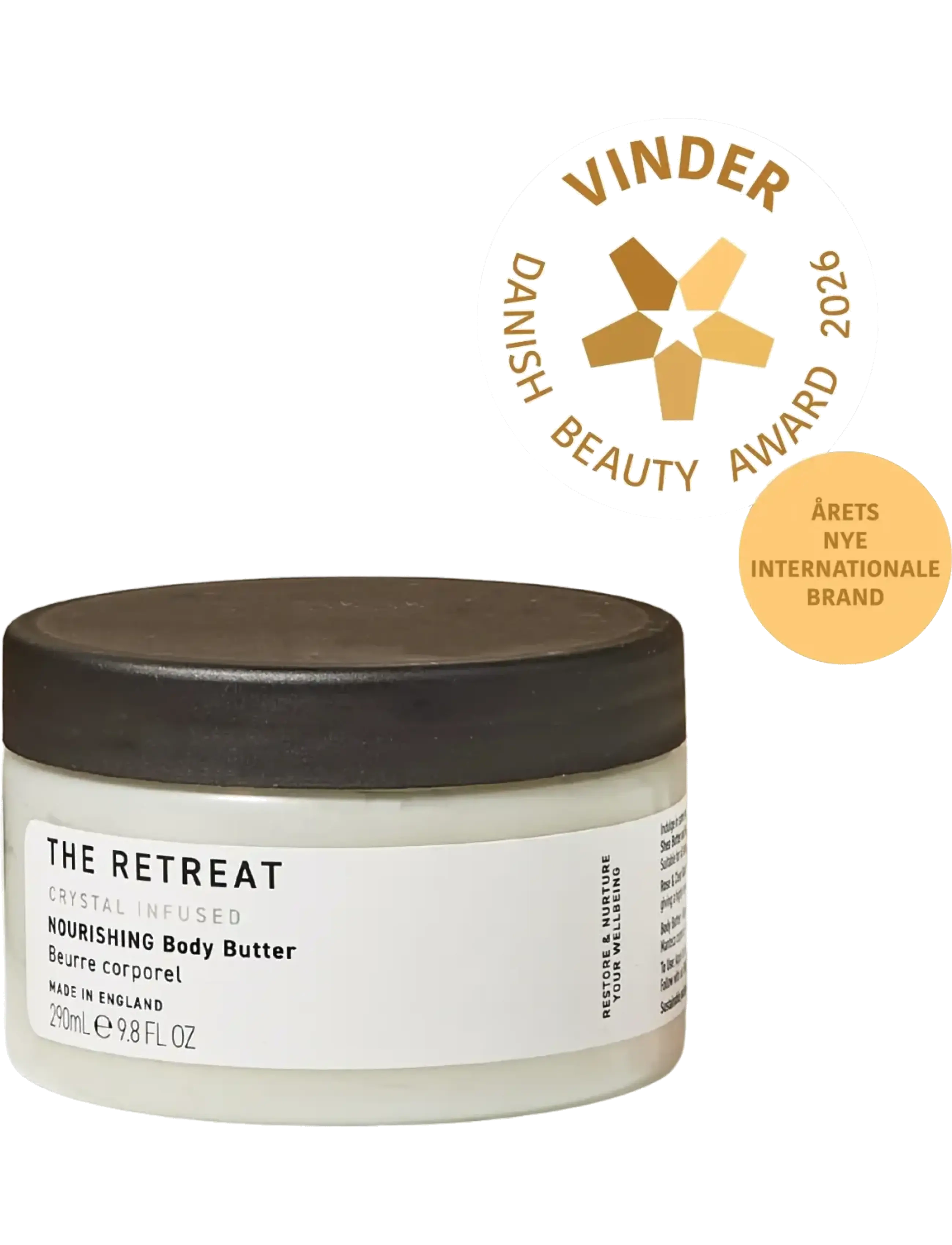 The Retreat Nourishing Body Butter, Kropssmør, Nude, Str: 290 ML