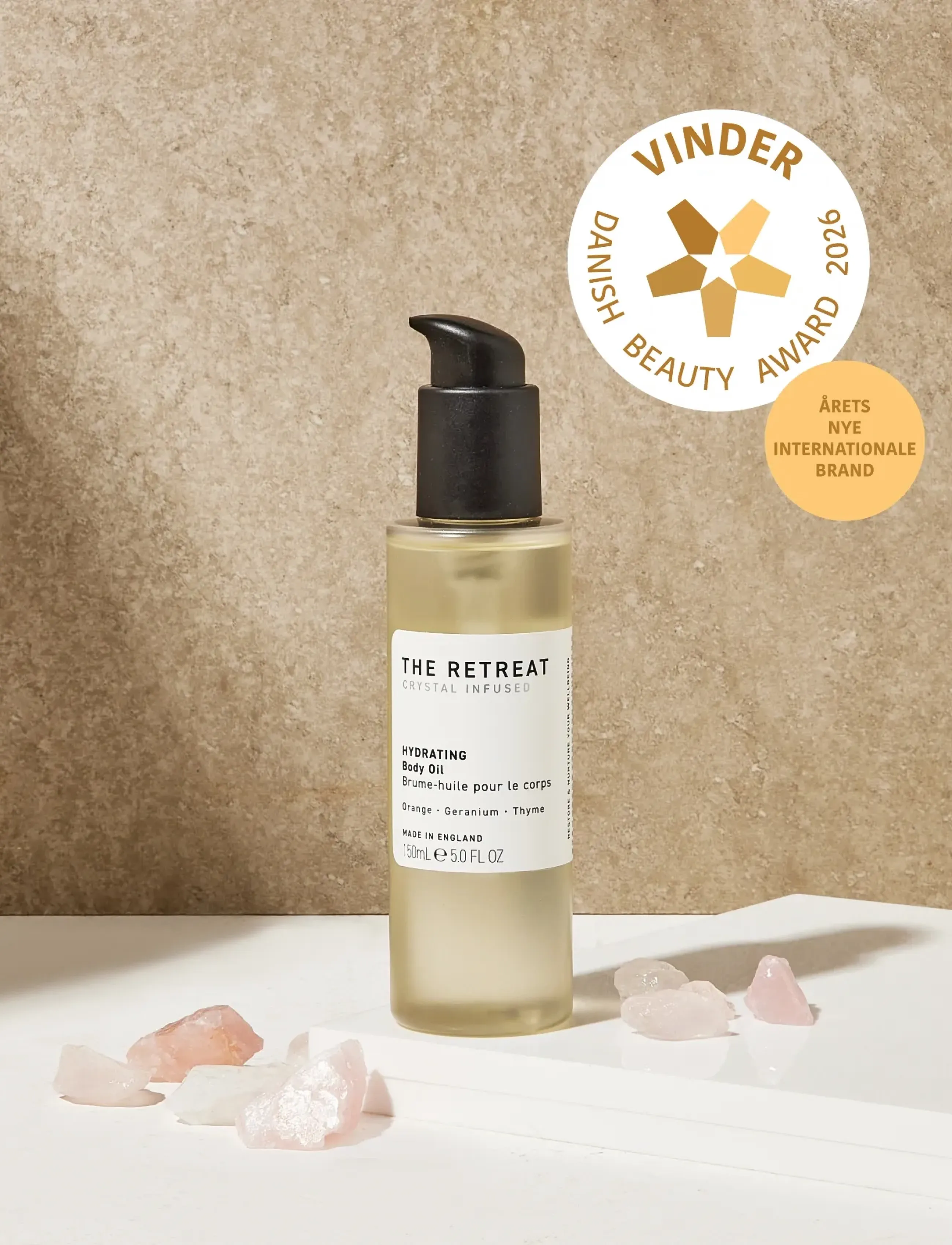 The Retreat The Retreat Hydrating Body Oil Mist, 150 ml, Nude, Krop > Kropsolier, Dame