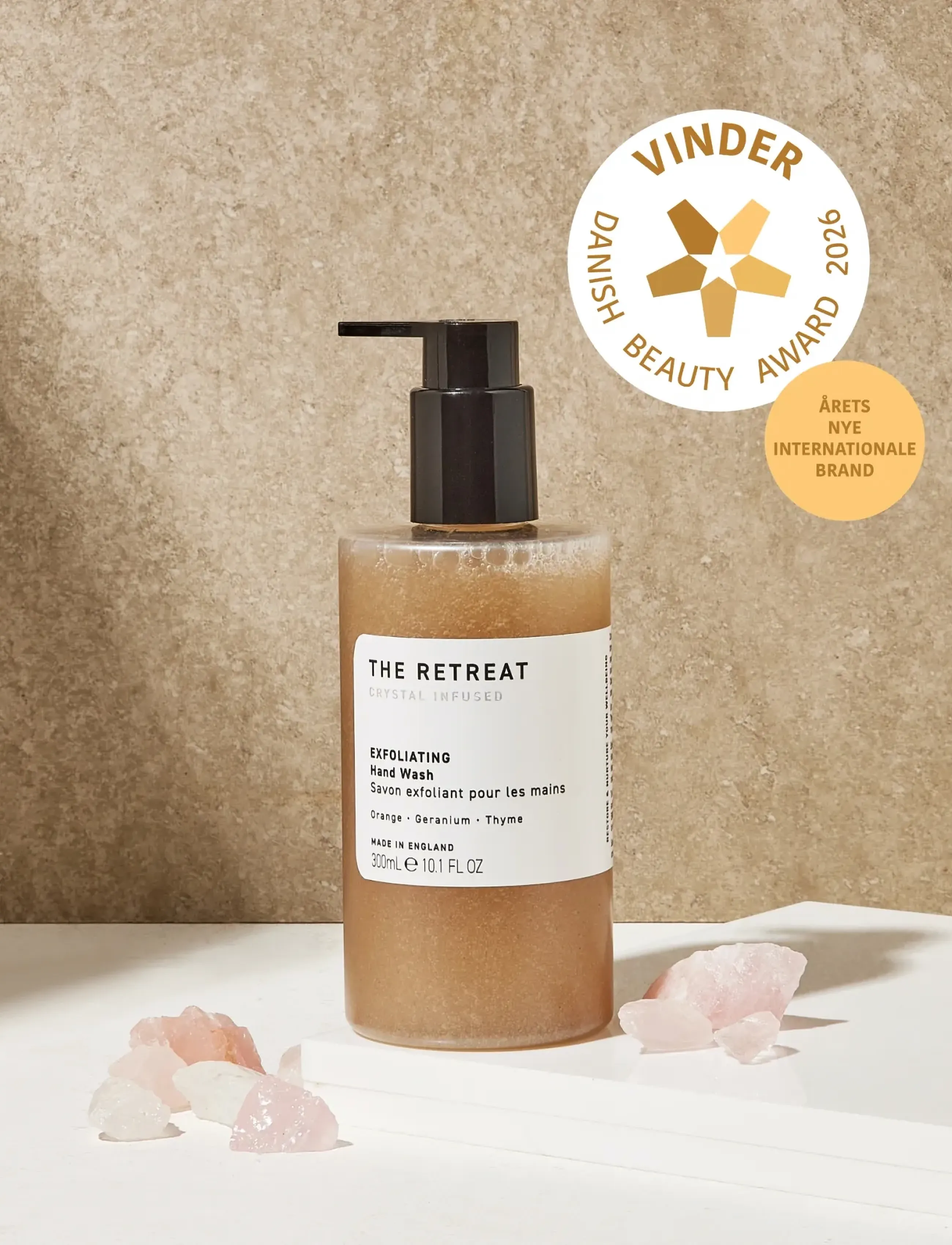 The Retreat The Retreat Exfoliating Hand Wash, 300 ml, Nude, Krop > Håndsprit, Dame