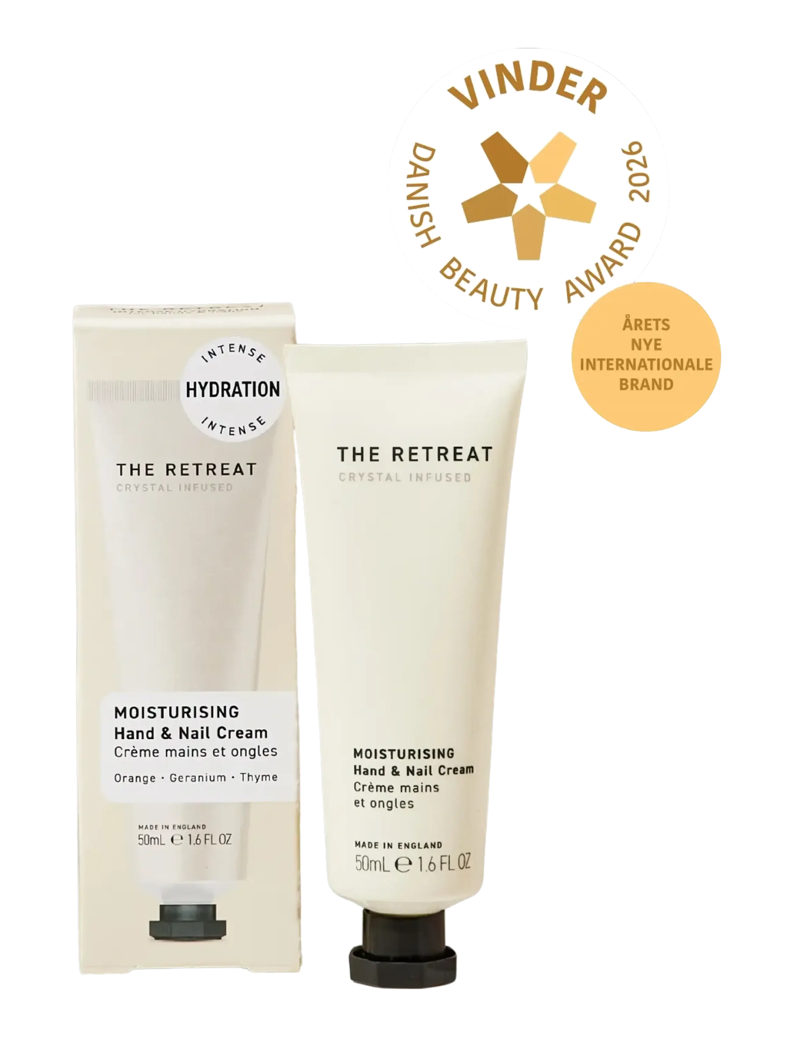 The Retreat The Retreat MOISTURISING Hand & Nail Cream - Neglepleie - 1017 / clear