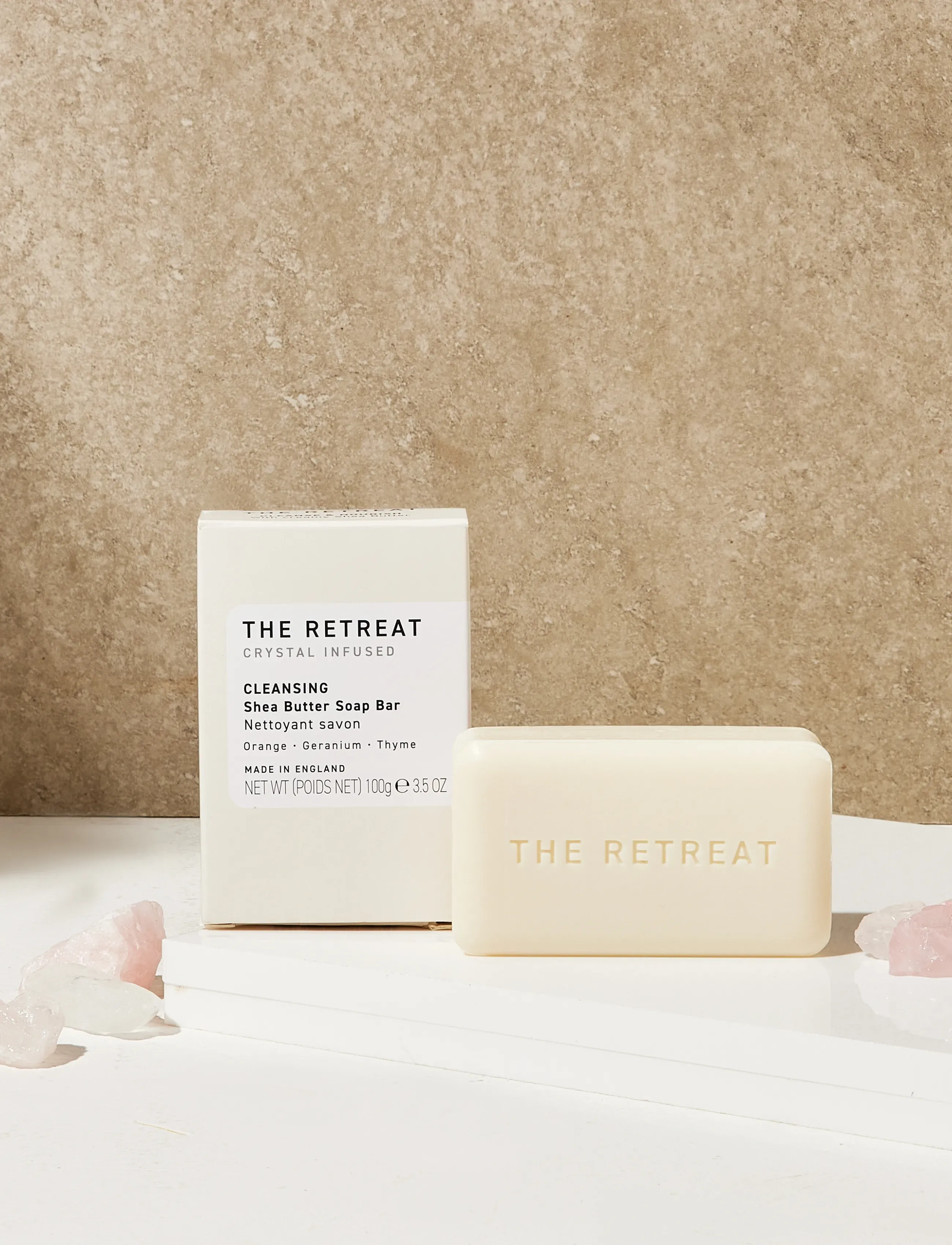 The Retreat The Retreat Cleansing Shea Butter Soap Bar, 100 G, Håndsæbe > Sæbebarer, Dame