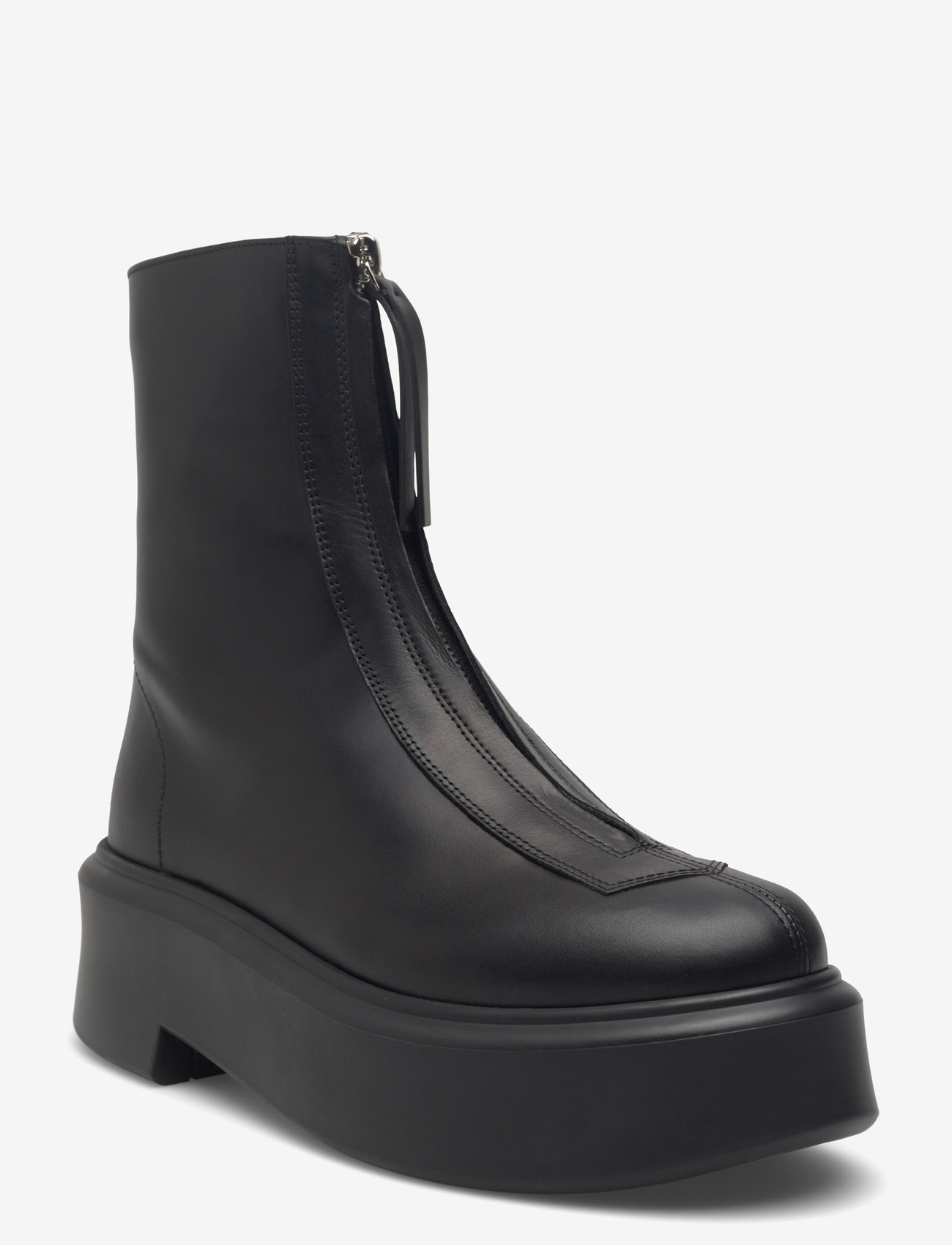 The Row - BOOTS - heeled ankle boots - blk - 0
