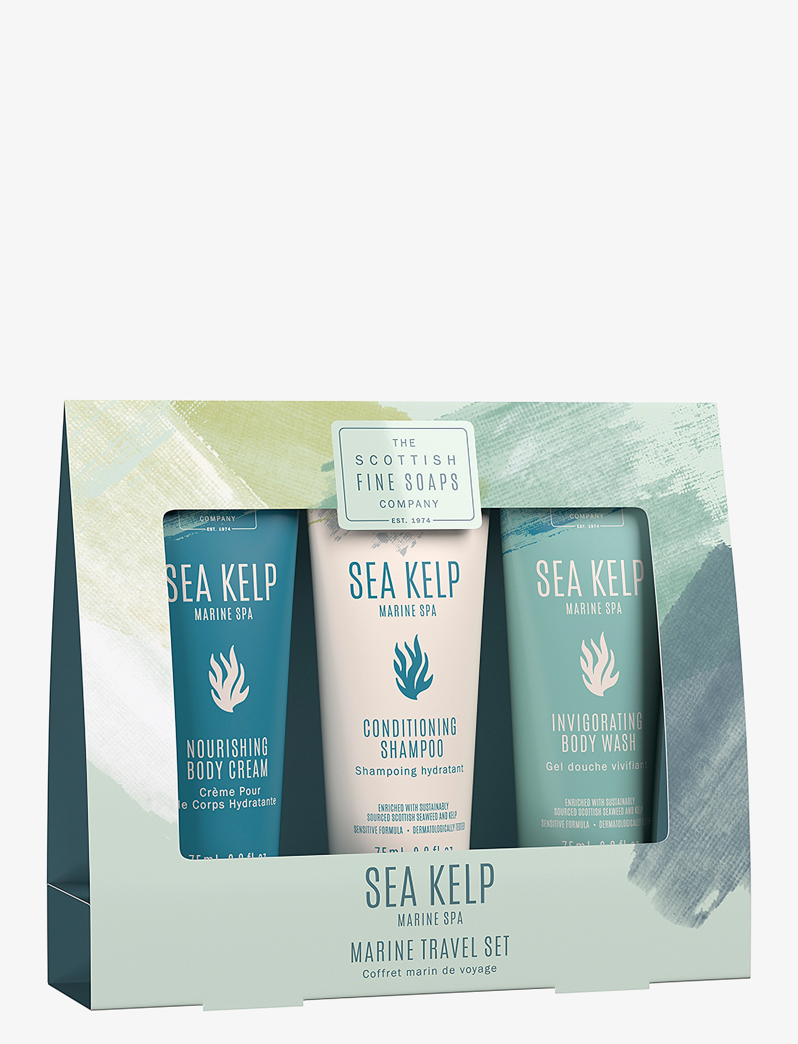 The Scottish Fine Soaps Travel Set, Travel Size, Nude, Str: ONE SIZE
