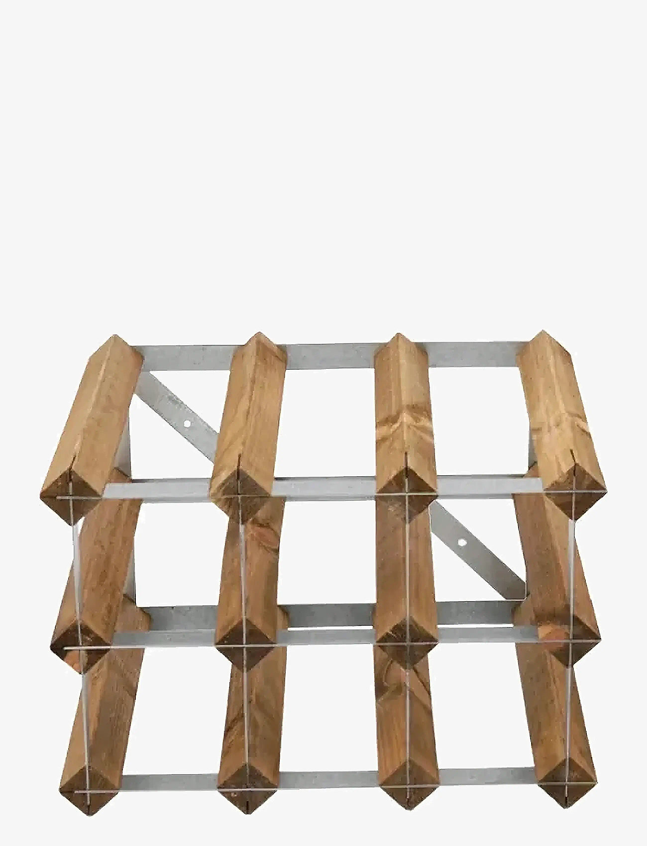 The Swedish Wine Rack Factory - 9 Bottle Winerack Assembled Light Wood - regale und verwahrung - light wood - 0