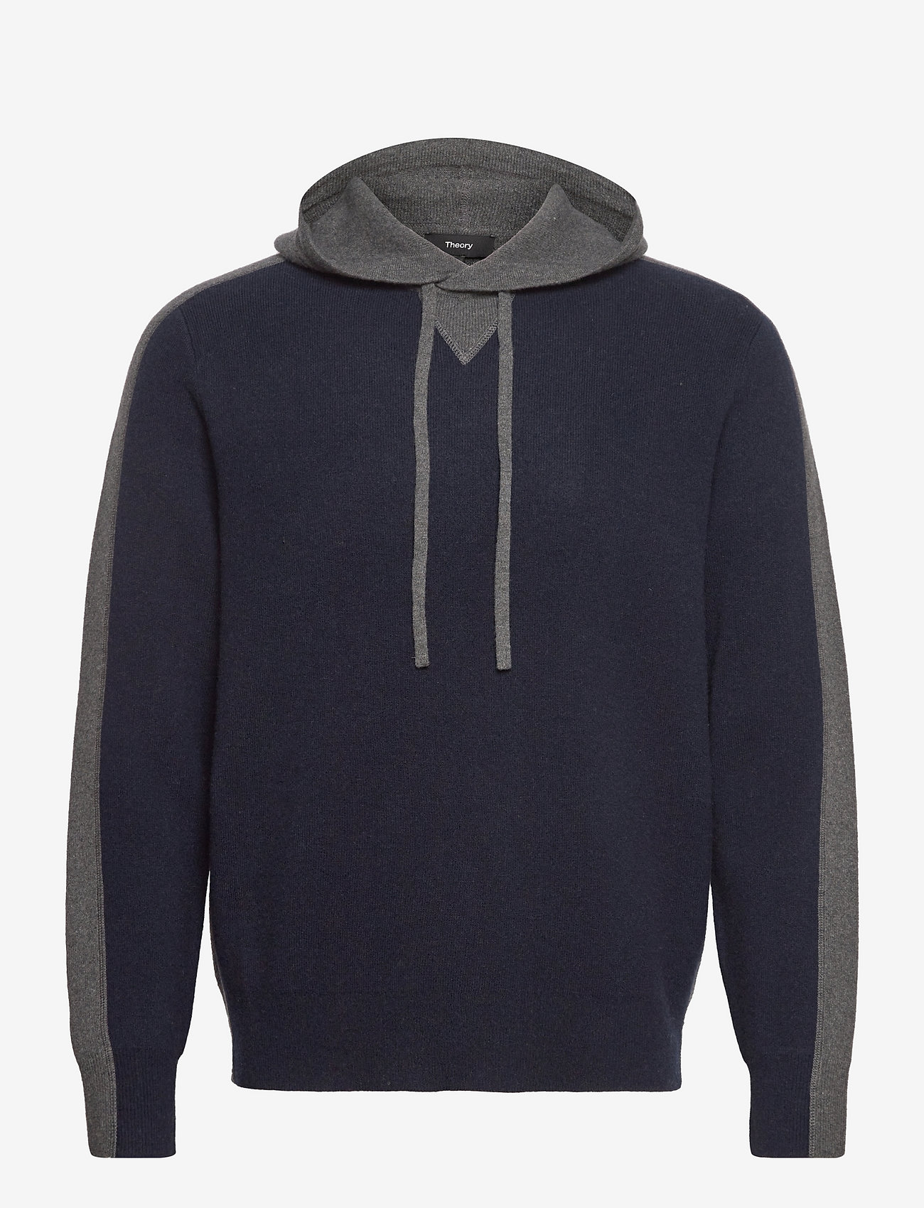 Theory - ALCOS CB HOODIE.MONT - baltic/pestle melange - 0
