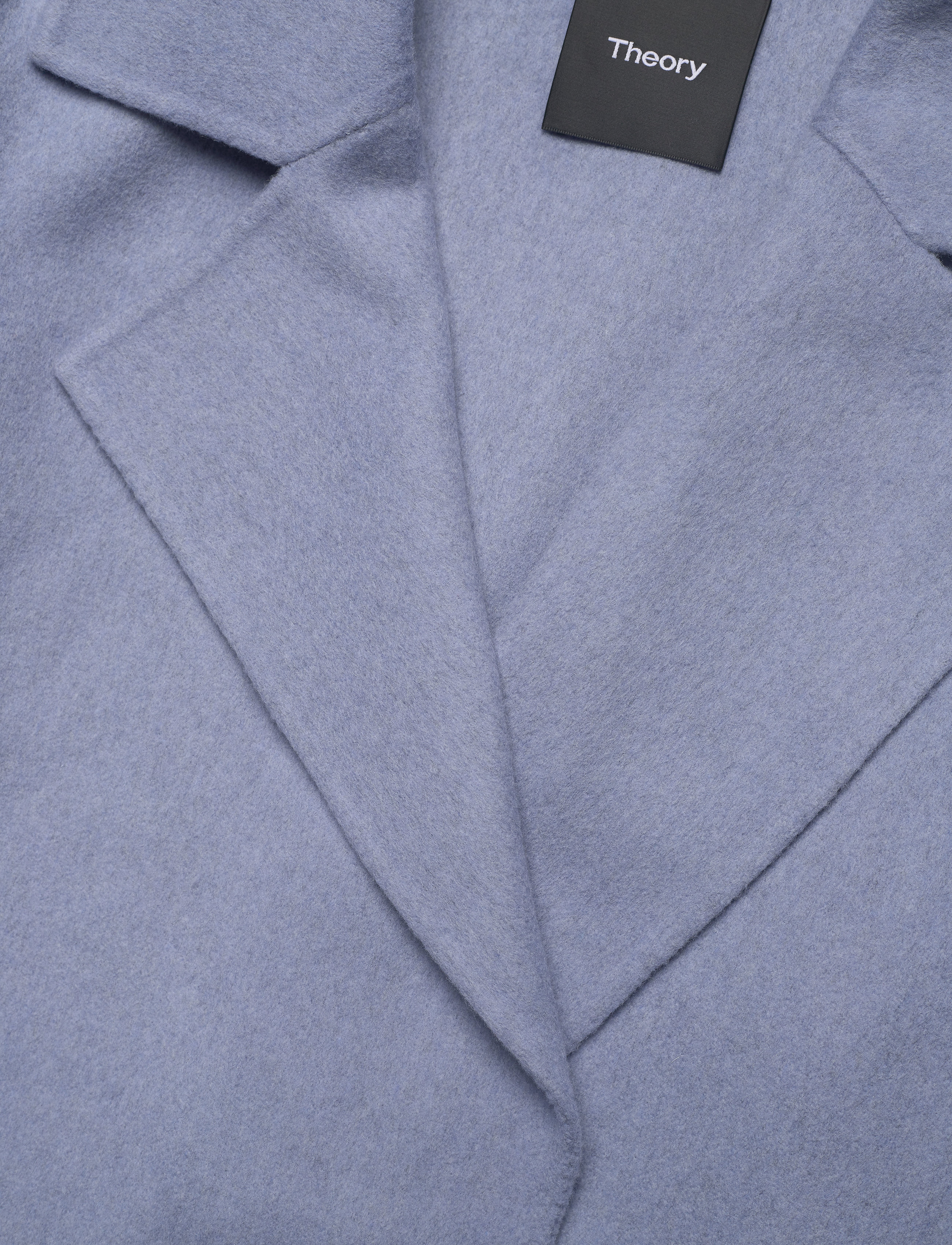 Theory - COLLAR COAT.LUXE NEW - cornflower melange - 2
