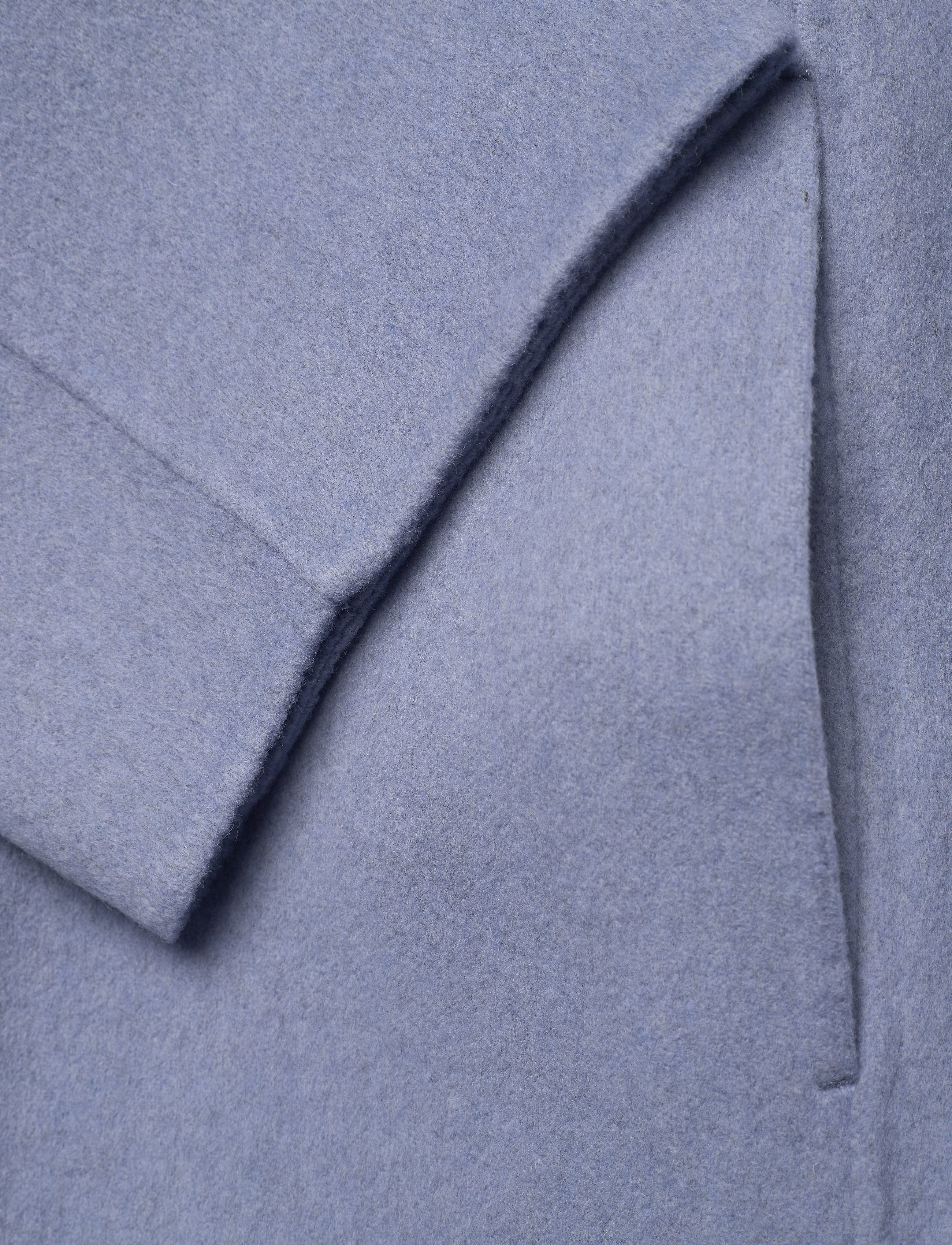 Theory - COLLAR COAT.LUXE NEW - cornflower melange - 3