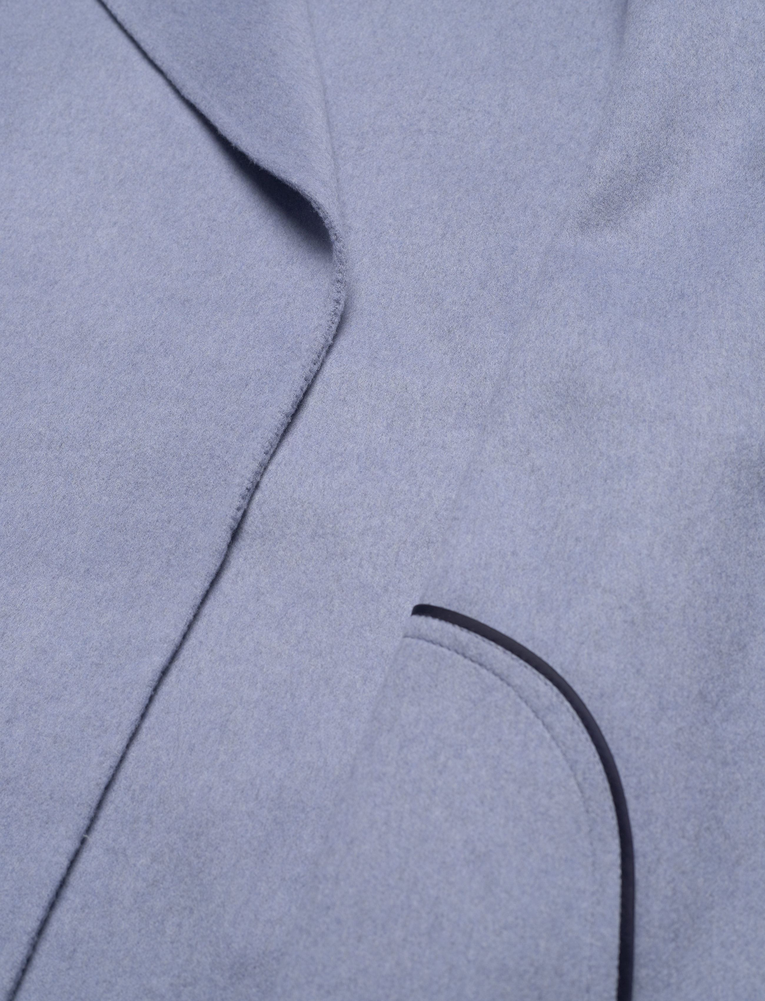 Theory - COLLAR COAT.LUXE NEW - cornflower melange - 4