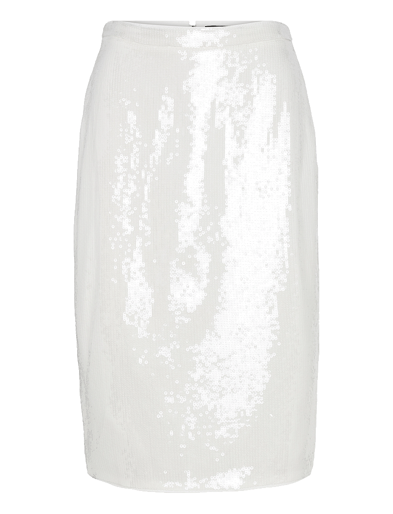 Theory - KL SLIM FIT SK.FLUID - midinederdele - white - 0