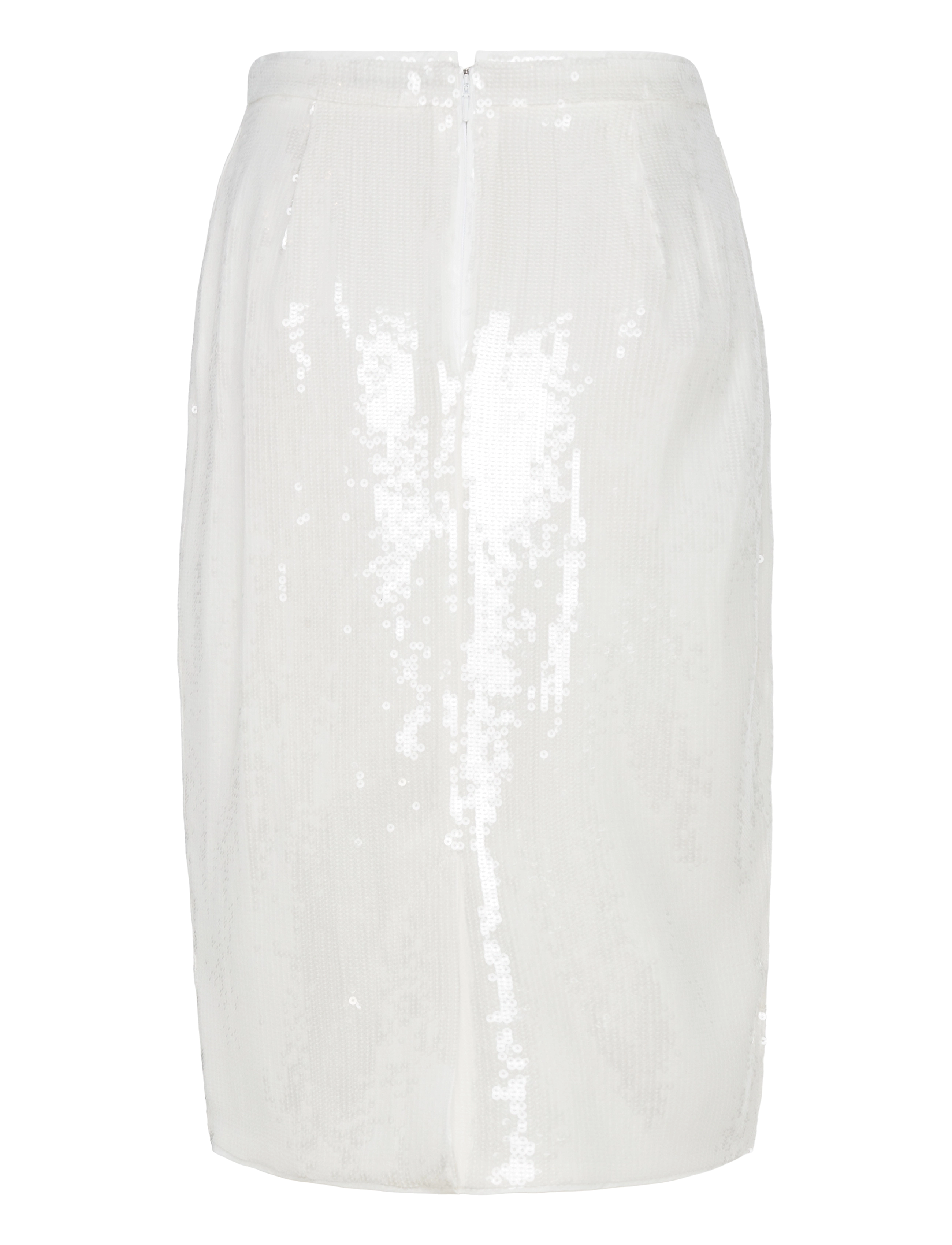 Theory - KL SLIM FIT SK.FLUID - midi nederdele - white - 1