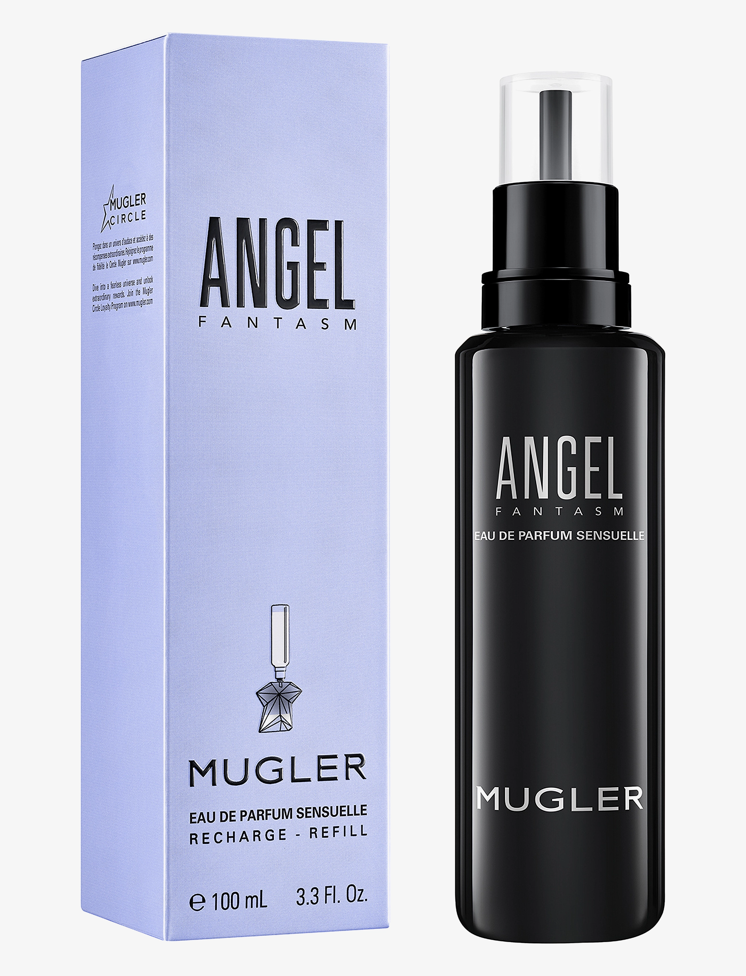 Mugler - MUGLER Angel fantasm Eau de parfum refill 100 ML - clear - 1