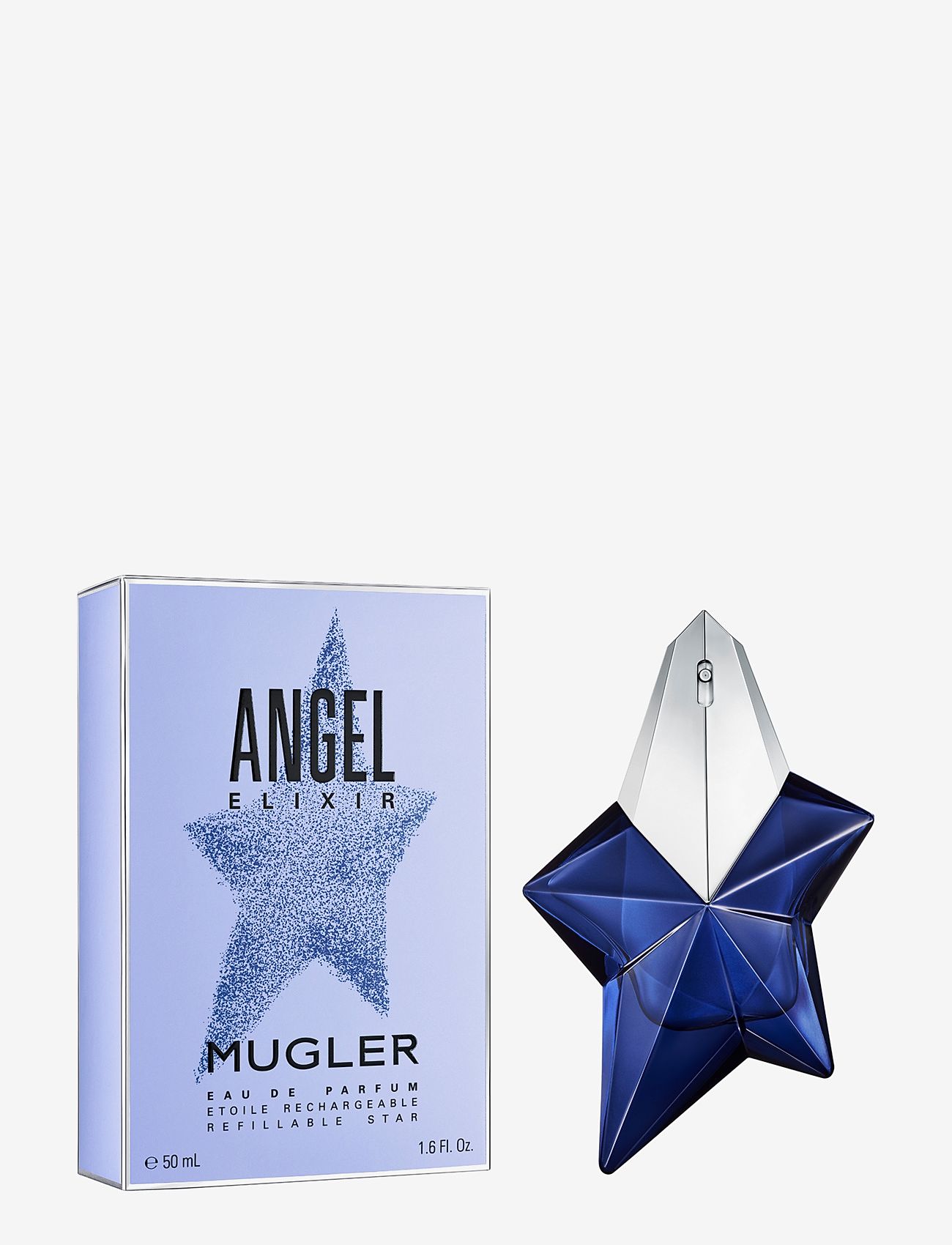 Mugler - MUGLER Angel Elixir Le parfum 50 ML - rejsestørrelser & kits  - clear - 1