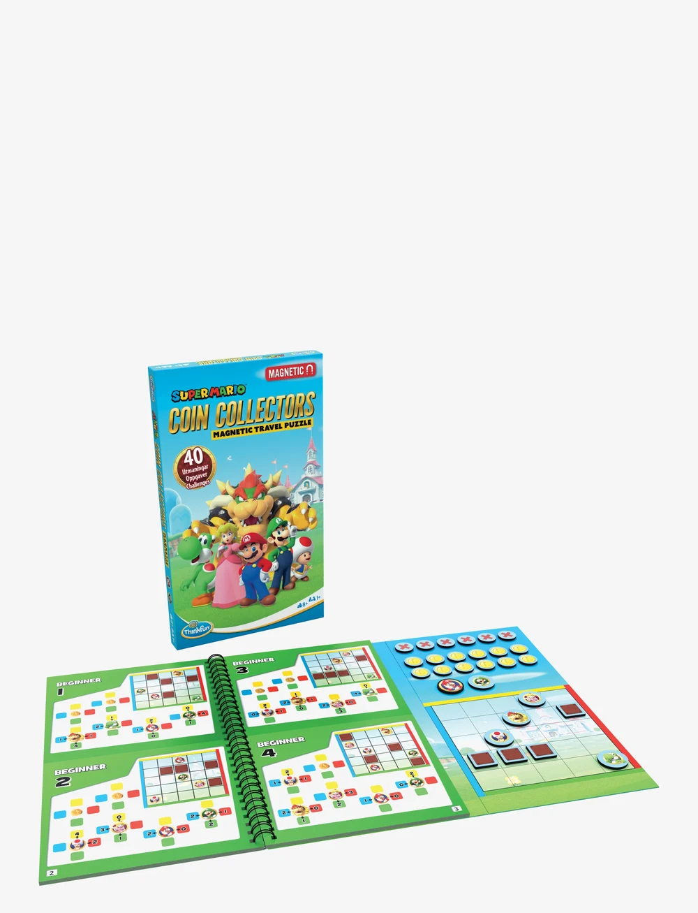 ThinkFun - Super Mario Travel Game - brettspiele - multi coloured - 0