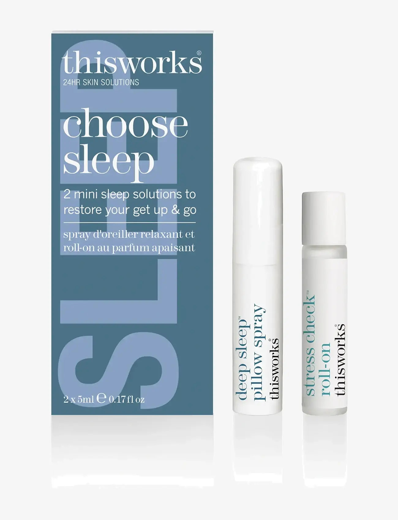 ThisWorks - choose sleep - resestorlekar & kits - clear - 0