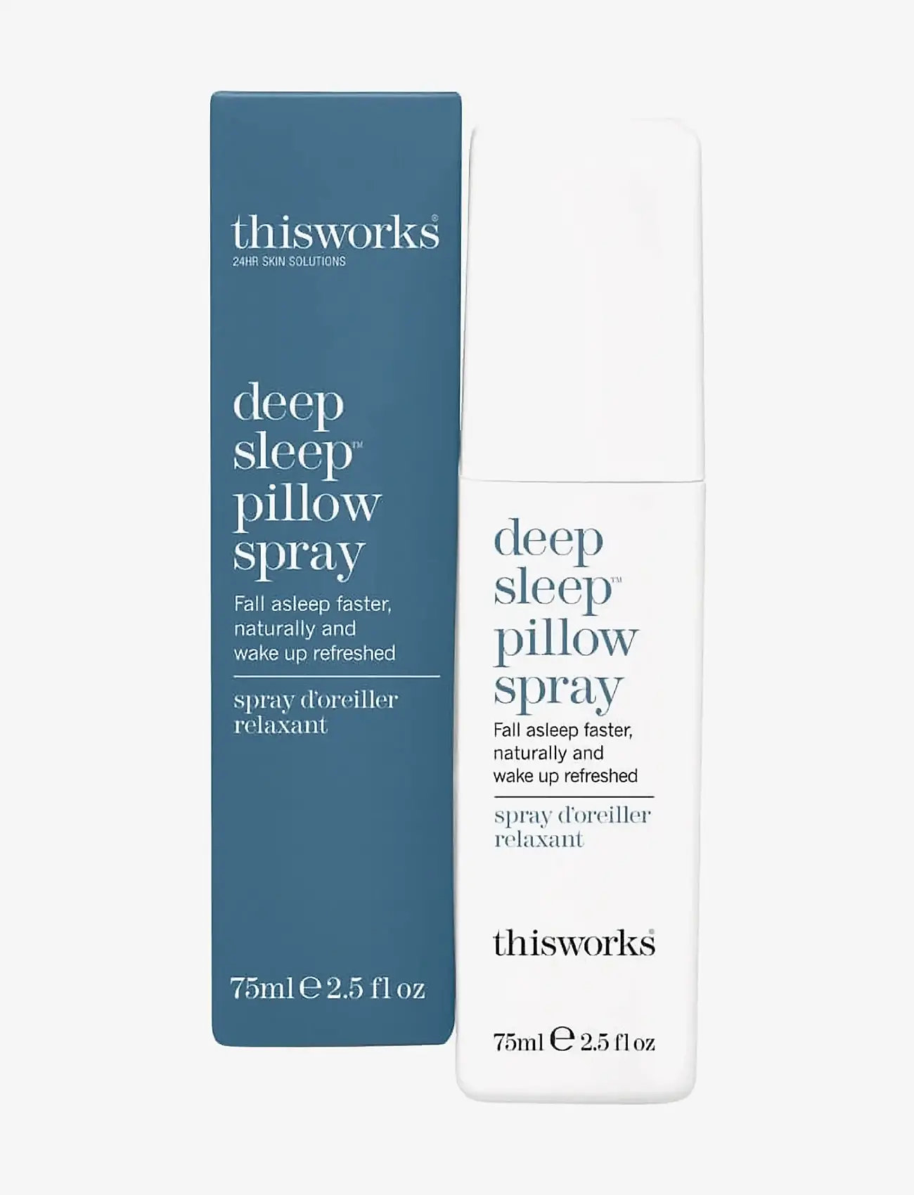 ThisWorks - deep sleep pillow spray 75ml - tuoksusuihke - clear - 1