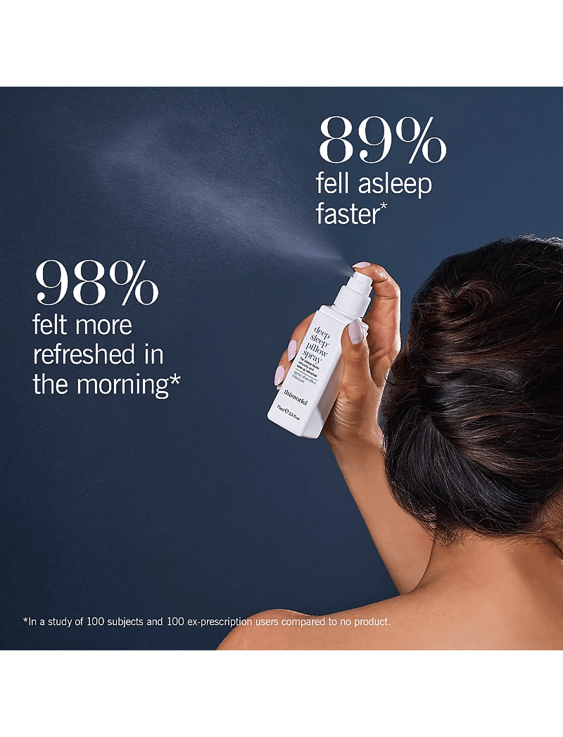 ThisWorks - deep sleep pillow spray 75ml - lõhnasprayd - clear - 2