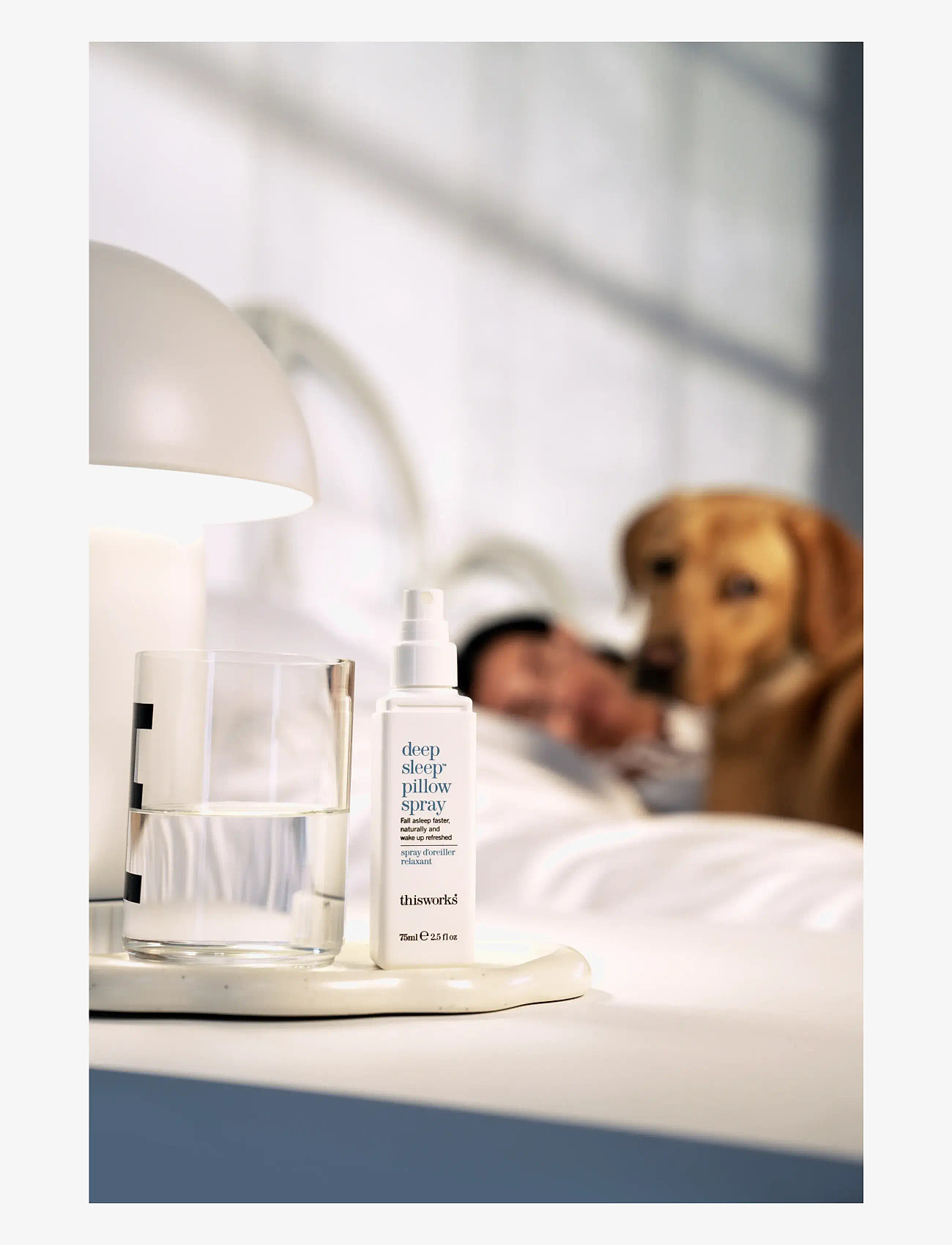 ThisWorks - deep sleep pillow spray 75ml - tuoksusuihke - clear - 3