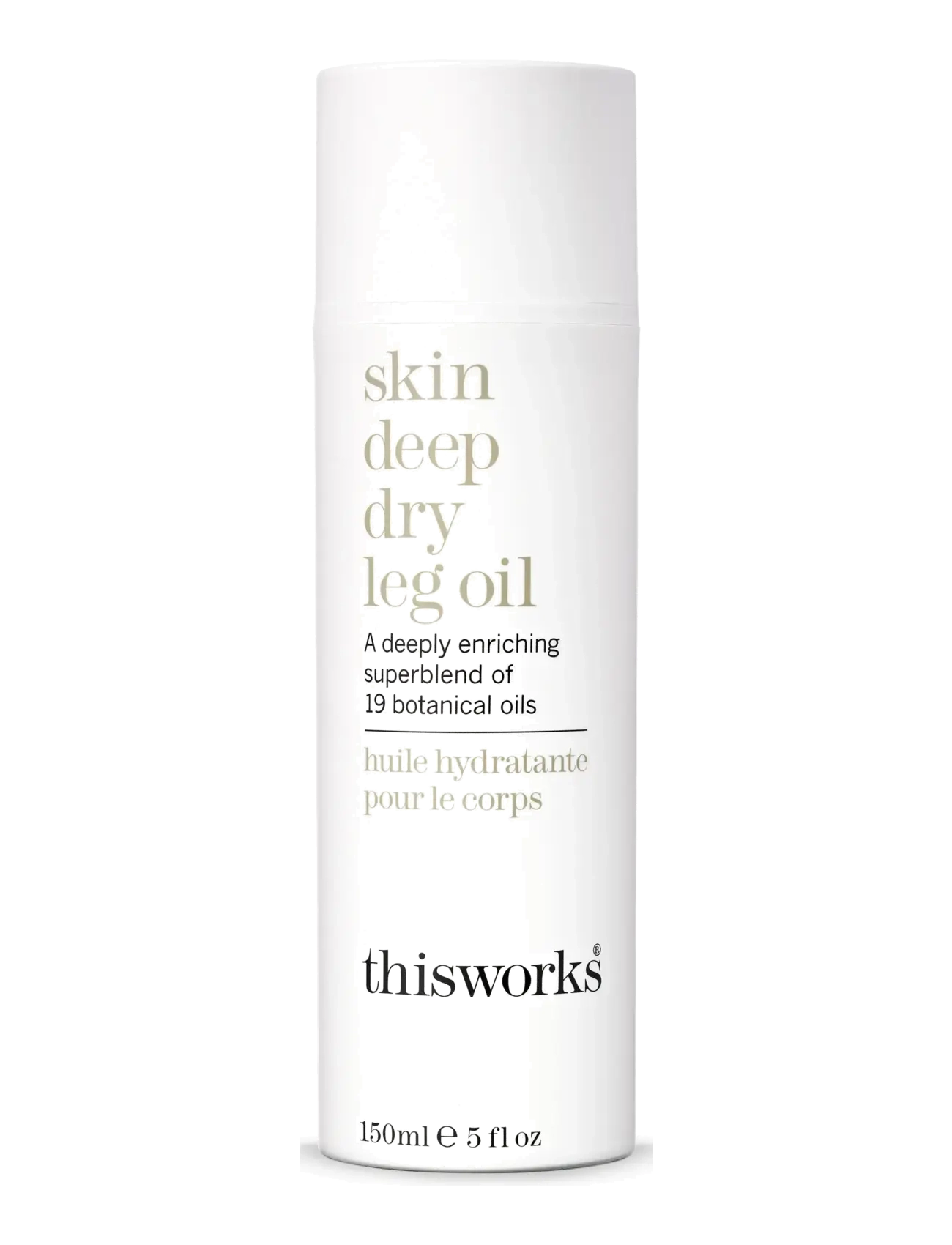ThisWorks Skin Deep Dry Leg Oil 150ml New, 150 ml, Nude, Krop > Kropsolier, Dame