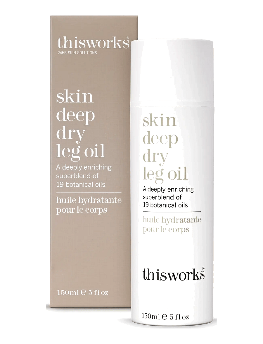 ThisWorks - skin deep dry leg oil 150ml NEW - kehaõlid - clear - 1