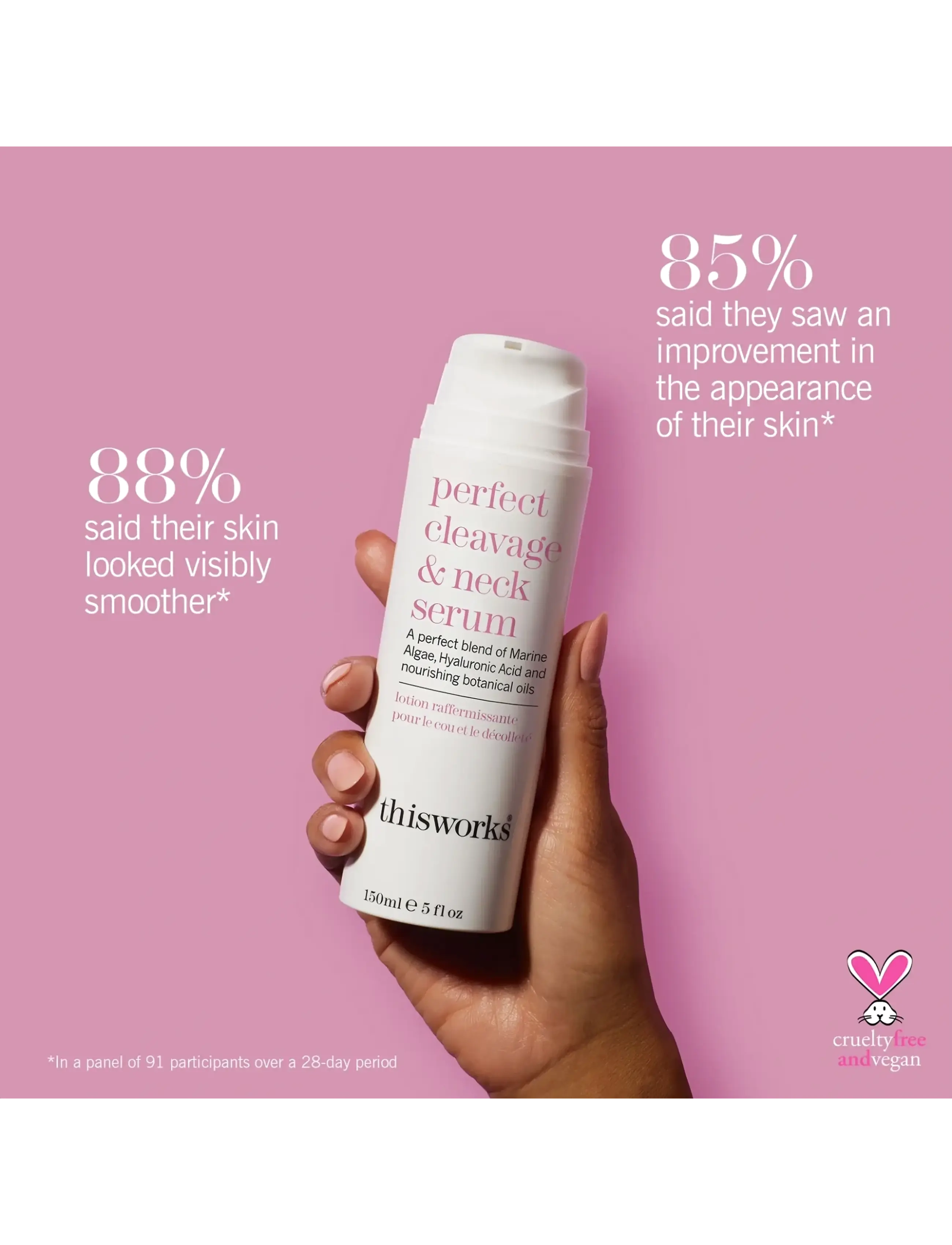 ThisWorks - Perfect Cleavage & Neck Serum 150ml - lotion & cream - clear - 2