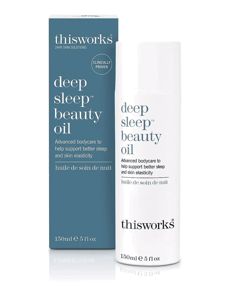 ThisWorks - deep sleep beauty oil 150ml - kehaõlid - clear - 1
