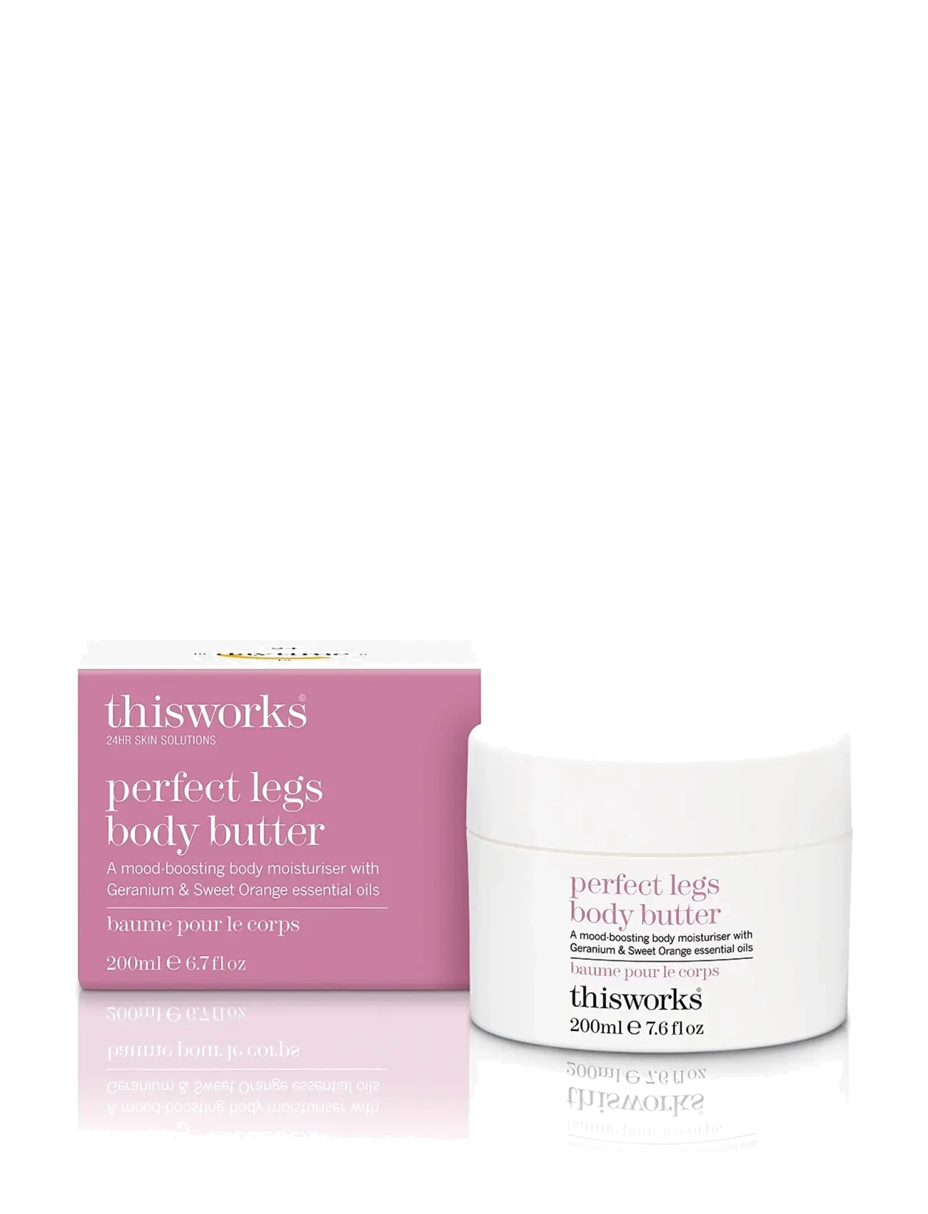 ThisWorks - perfect legs body butter 200ml - lotion & creme - clear - 1