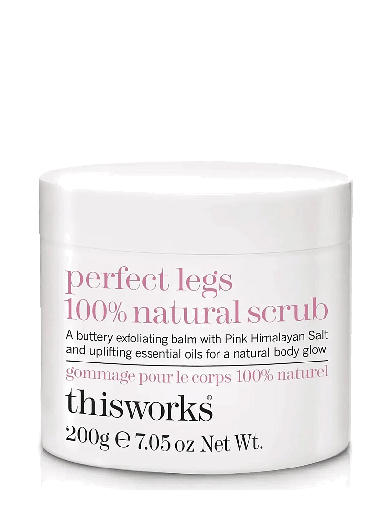 ThisWorks - perfect legs 100% natural scrub 200g - keha koorimine - clear - 0