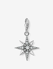 Thomas Sabo - Charm Pendant Royalty Star - party wear at outlet prices - silver-coloured white - 0