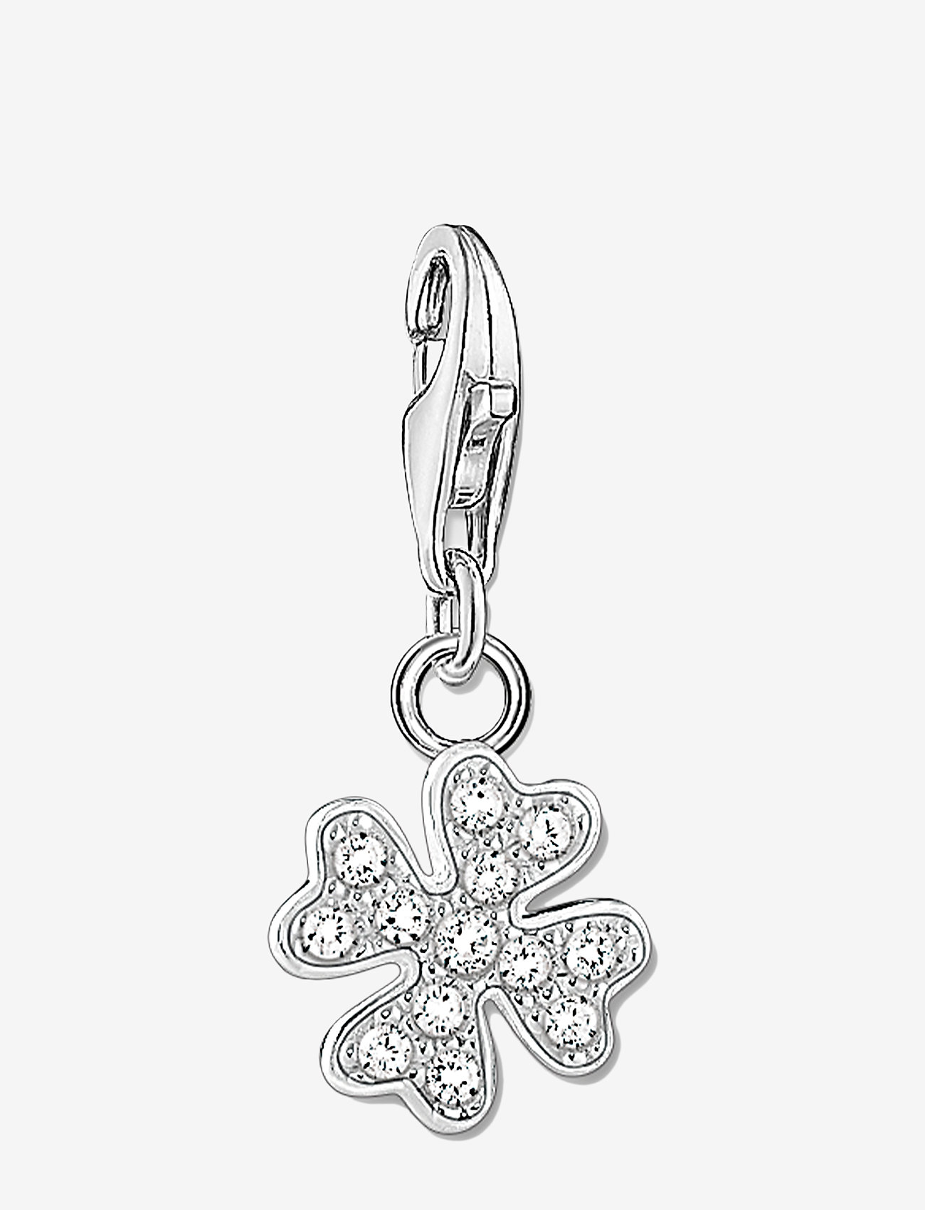 Thomas Sabo - Charm pendant cloverleaf - hängen & berlocker - silver - 0
