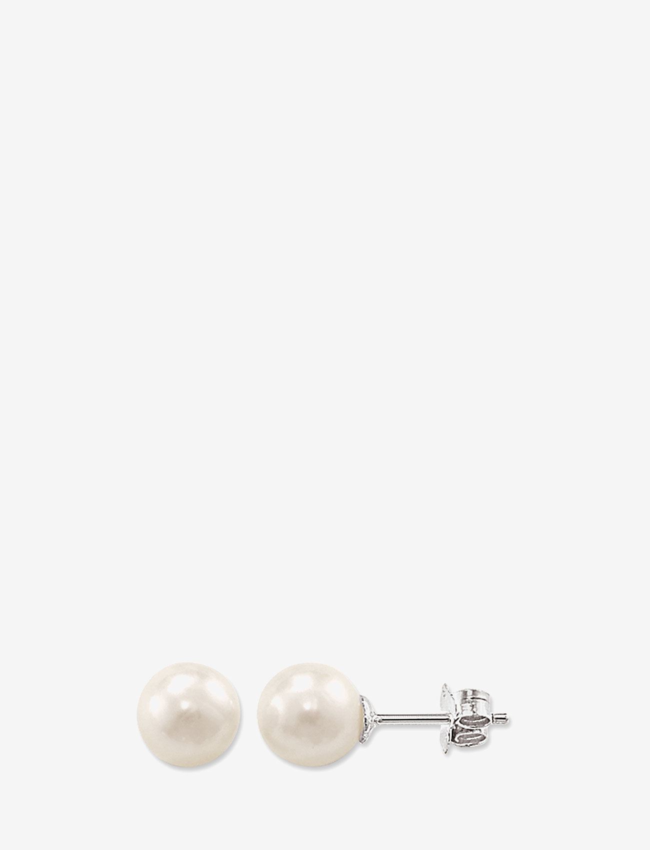 Ear studs Pearl - WHITE