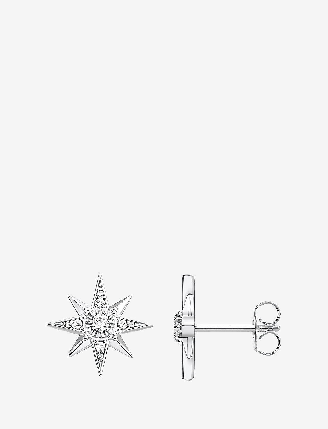 Thomas Sabo - ear studs star silver - veriamieji auskarai - silver - 0