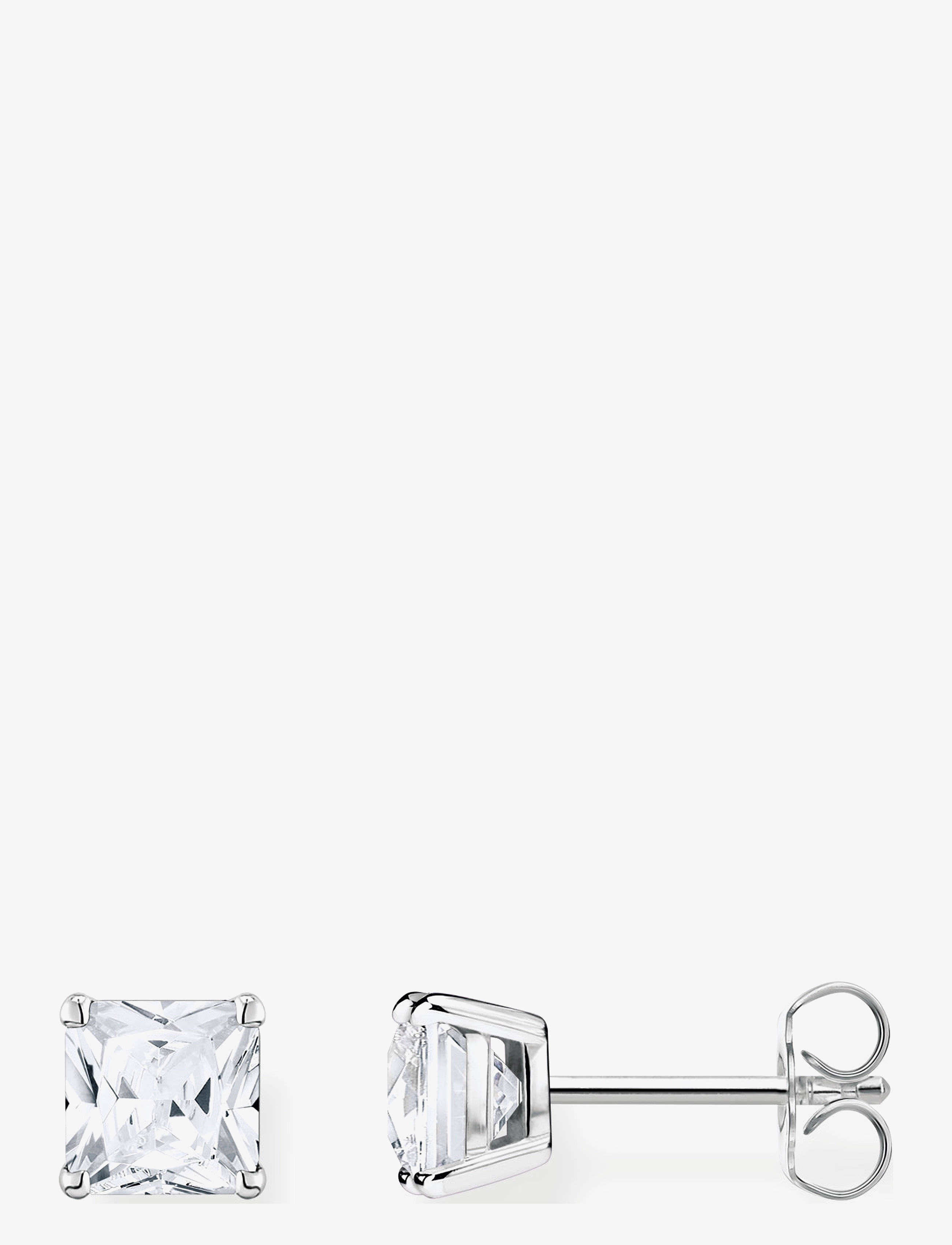 Thomas Sabo - Ear Studs White Stone - stud earrings - silver - 2