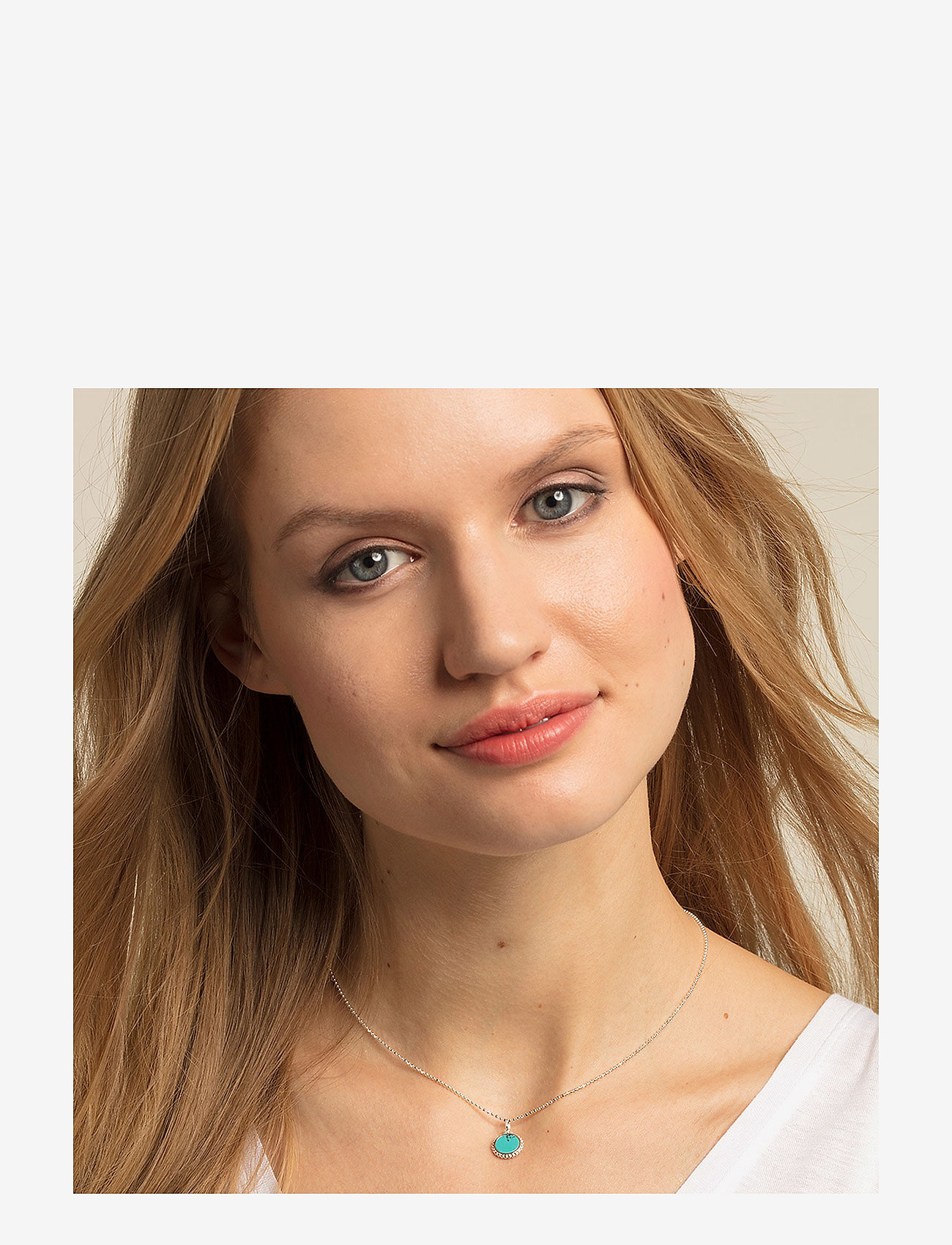 Thomas Sabo - necklace "turquoise" - blue - 1