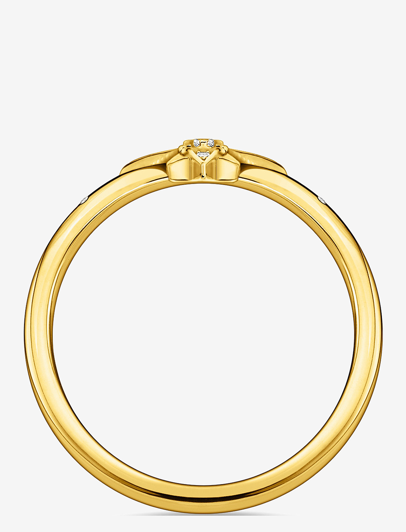 Thomas Sabo - Ring Star With Stones - ringe - gold - 1