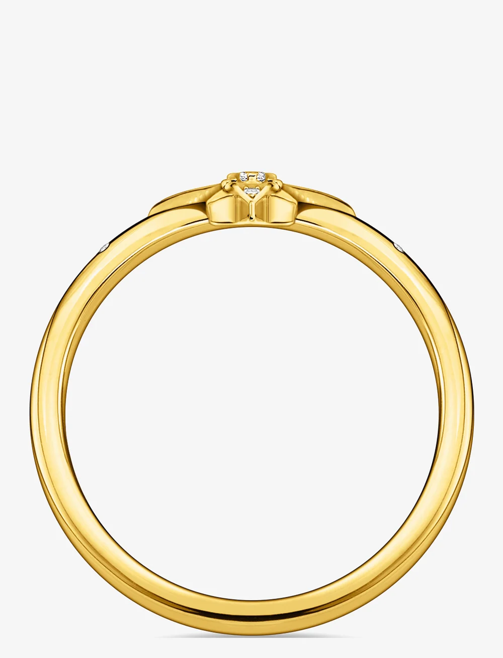 Thomas Sabo - Ring Star With Stones - ringe - gold - 1