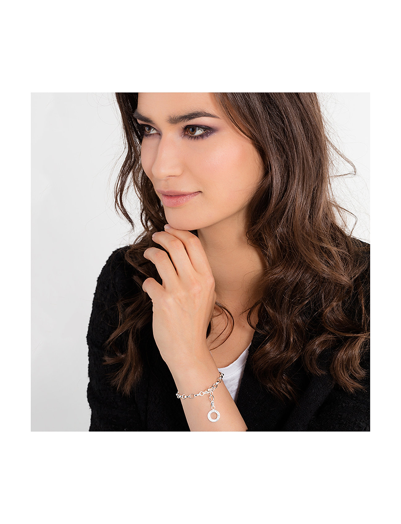 Thomas Sabo Bracelet, 14.5 cm, Bracelets, Silber - Chain Frauen