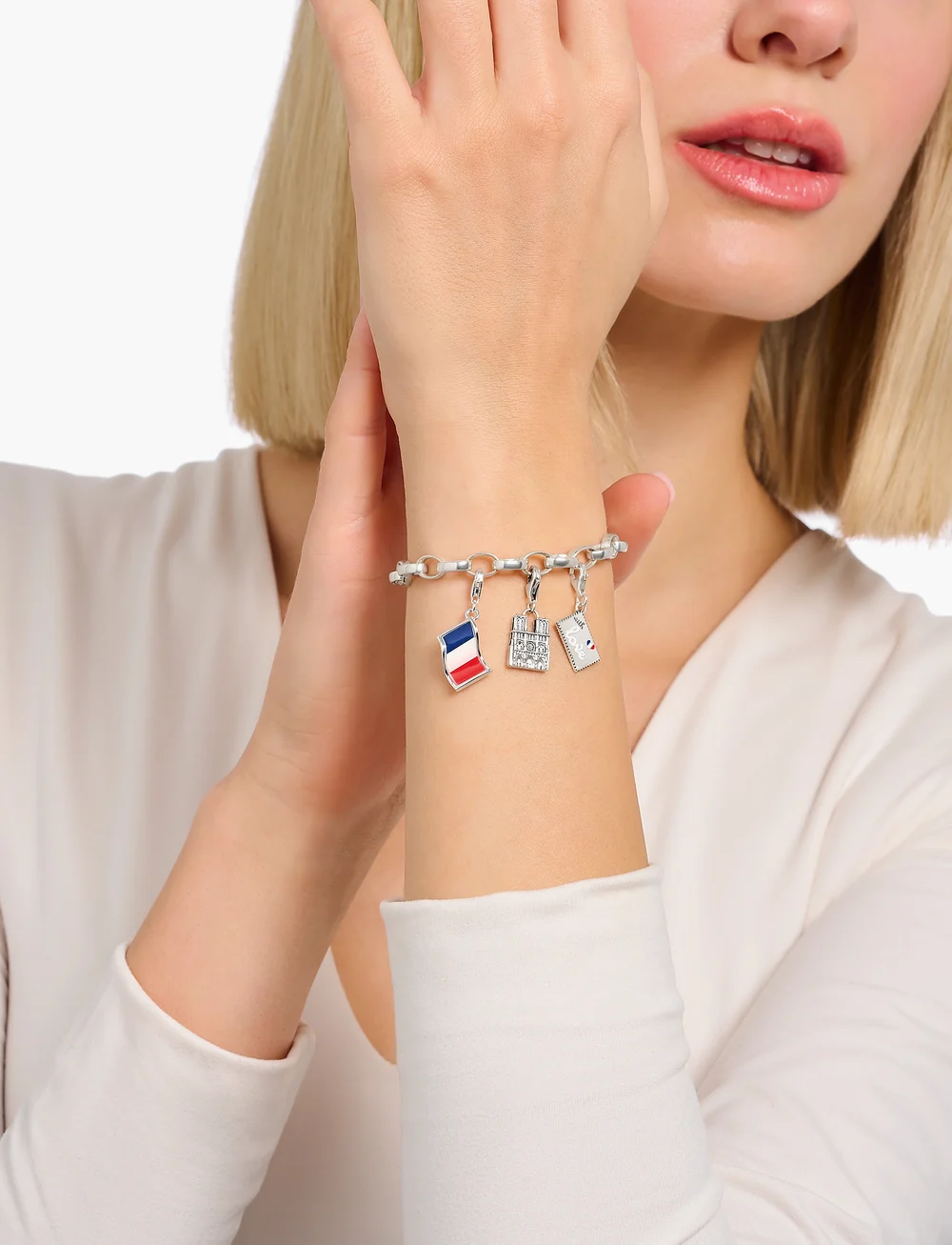 Thomas Sabo - Charm Bracelet Charmista - kædearmbånd - silver - 0