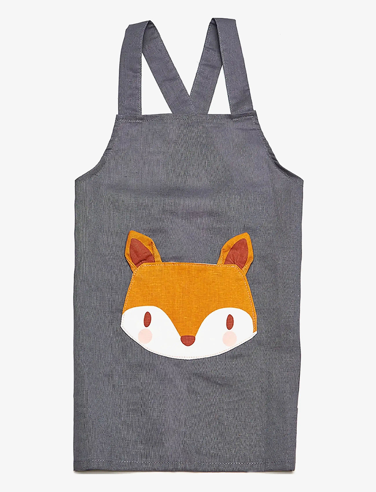 ThreadBear - Apron - Fox - Linen - förkläden - grey - 1