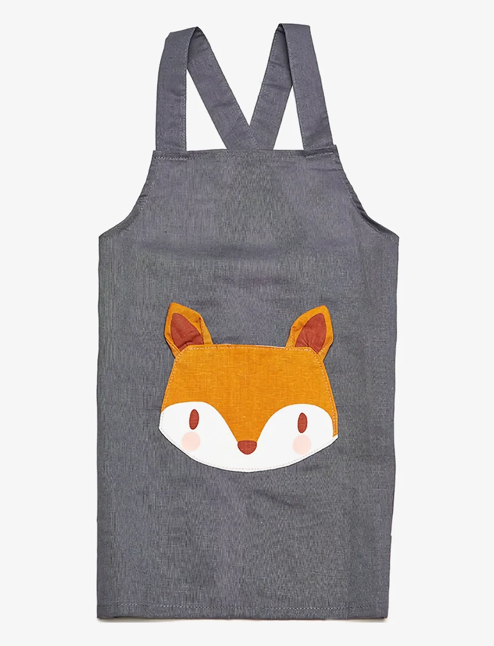 ThreadBear - Apron - Fox - Linen - põlled - grey - 1