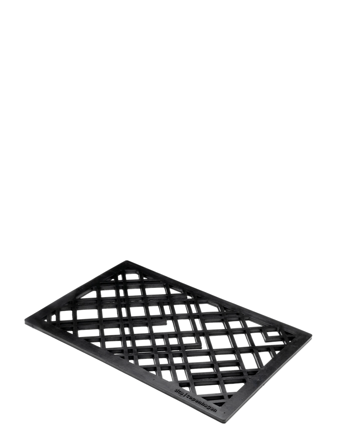 tica copenhagen - Doormat, rubber Lines design 40x60 cm - black - 2