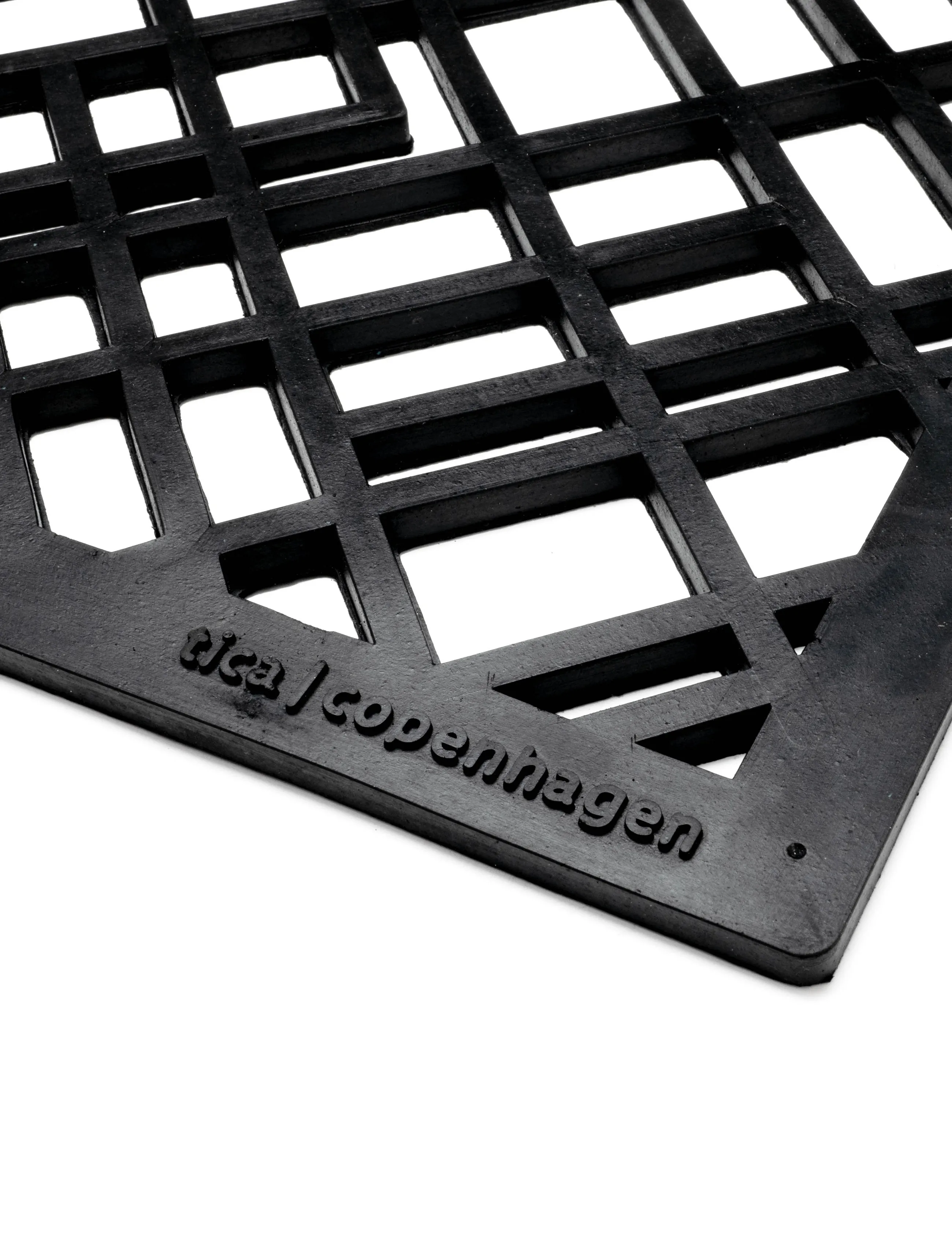 tica copenhagen - Doormat, rubber Lines design 40x60 cm - black - 5