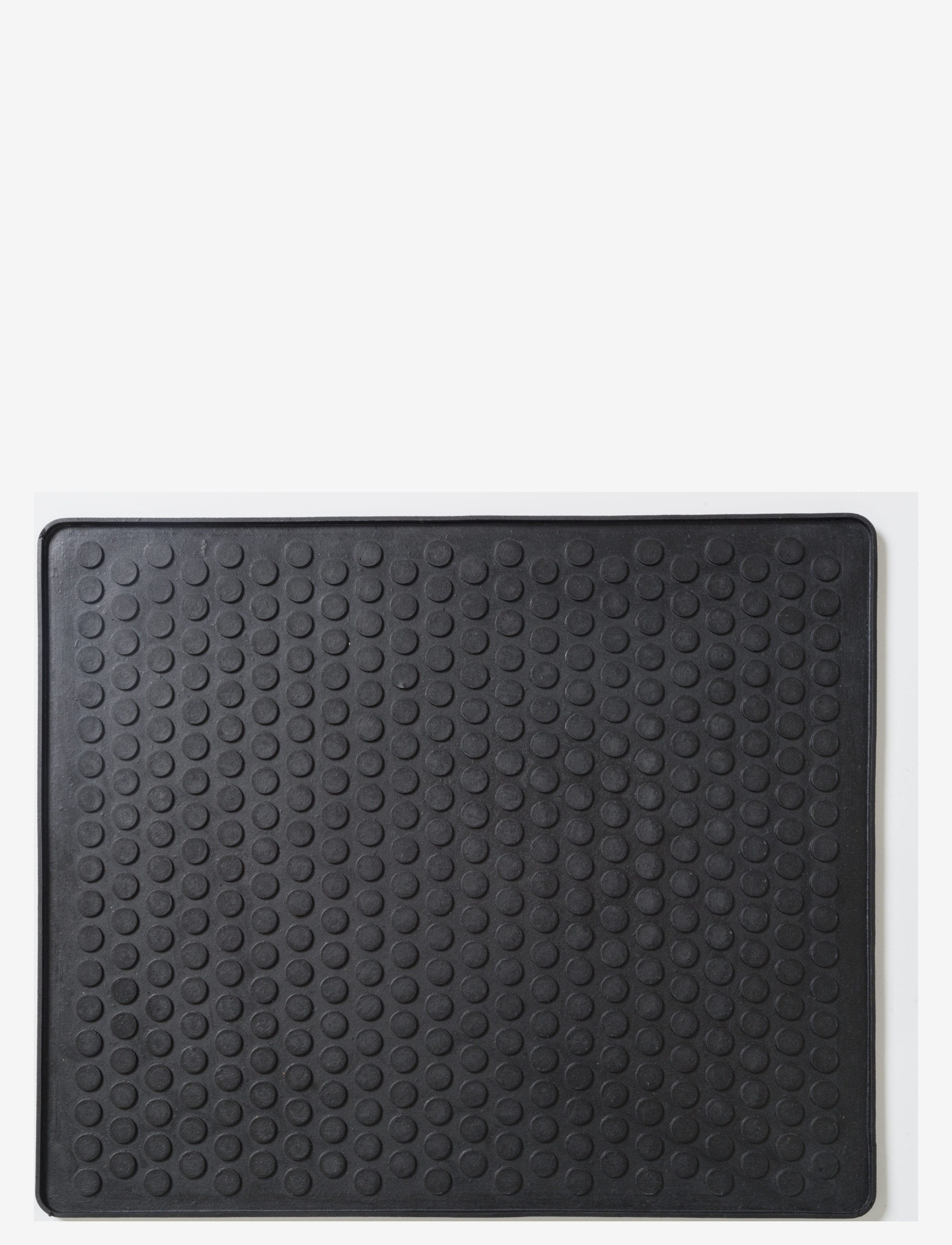 tica copenhagen Rubber mat for metal racks - Dørmåtter - BLACK / black