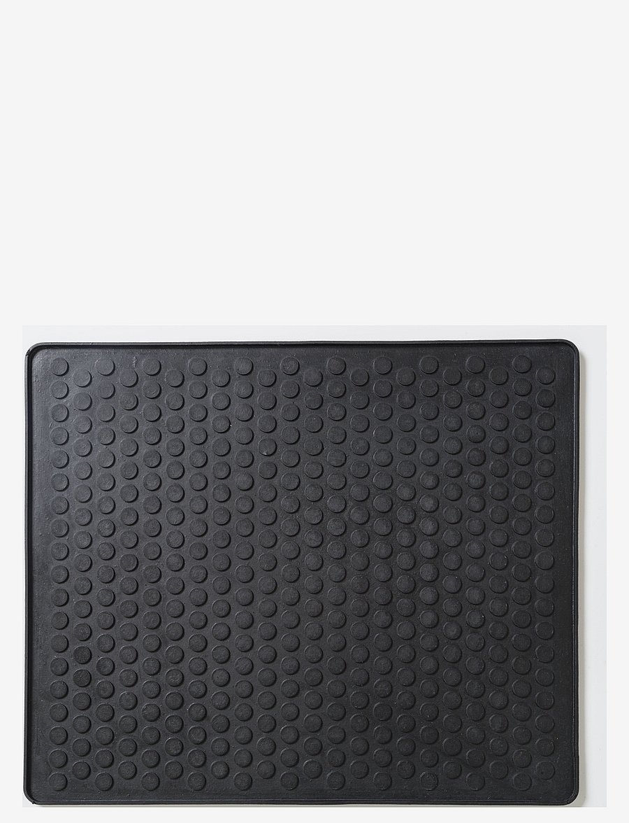 tica copenhagen - Rubber mat for metal racks - uksematid - black - 0
