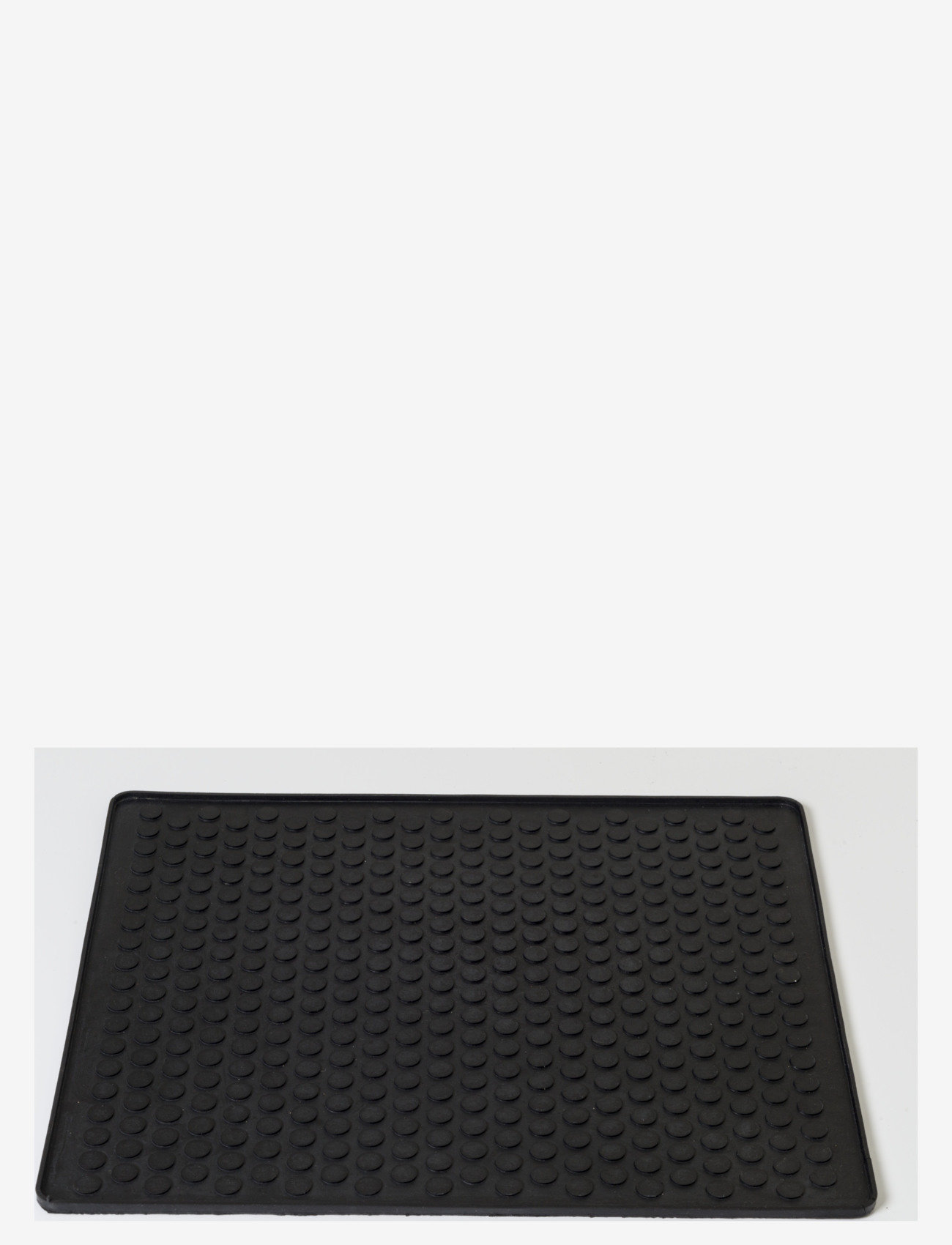 tica copenhagen - Rubber mat for metal racks - uksematid - black - 1