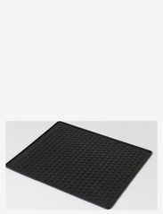 tica copenhagen - Rubber mat for metal racks - dørmatter - black - 2
