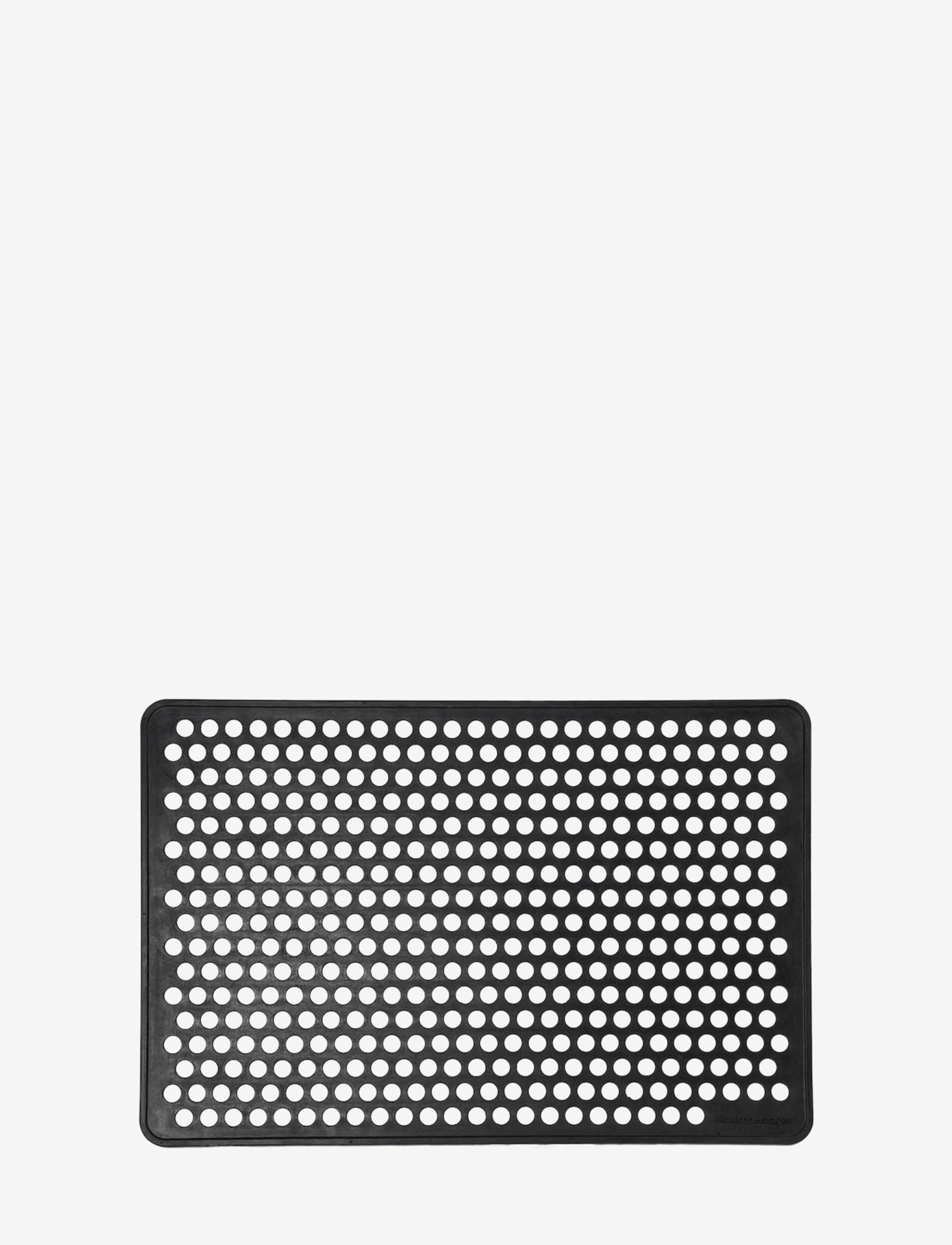 TICA COPENHAGEN Doormat Rubber, 90X60 Cm Schwarz - 90X60X1CM - Unisex