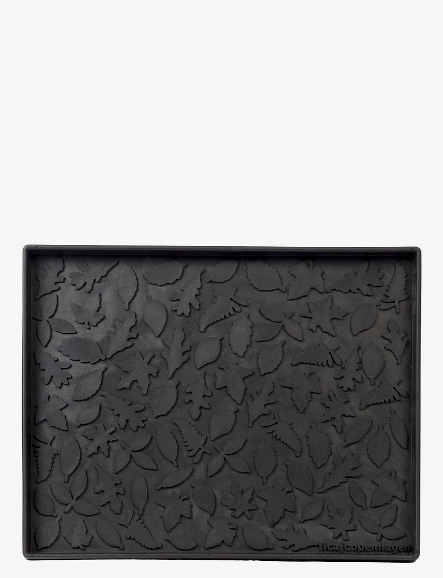 tica copenhagen - Shoe and boot tray rubber - home - leaves design - 0