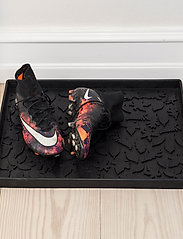 tica copenhagen - Shoe and boot tray rubber, M:48x38x3 cm - mājai - leaves design - 6