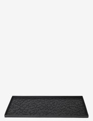 tica copenhagen - Shoe and boot tray rubber, L:88x38x3 cm - mājai - leaves design - 2