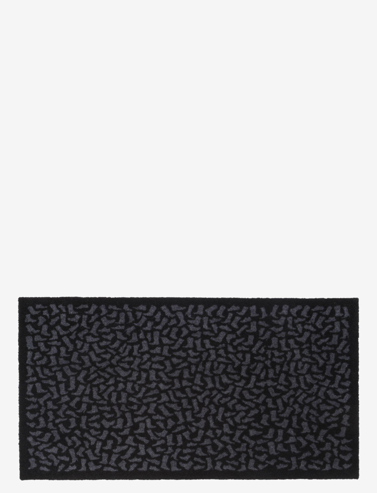 tica copenhagen - Floormat polyamide, 120x67 cm, footwear design - türmatten - black/grey - 0